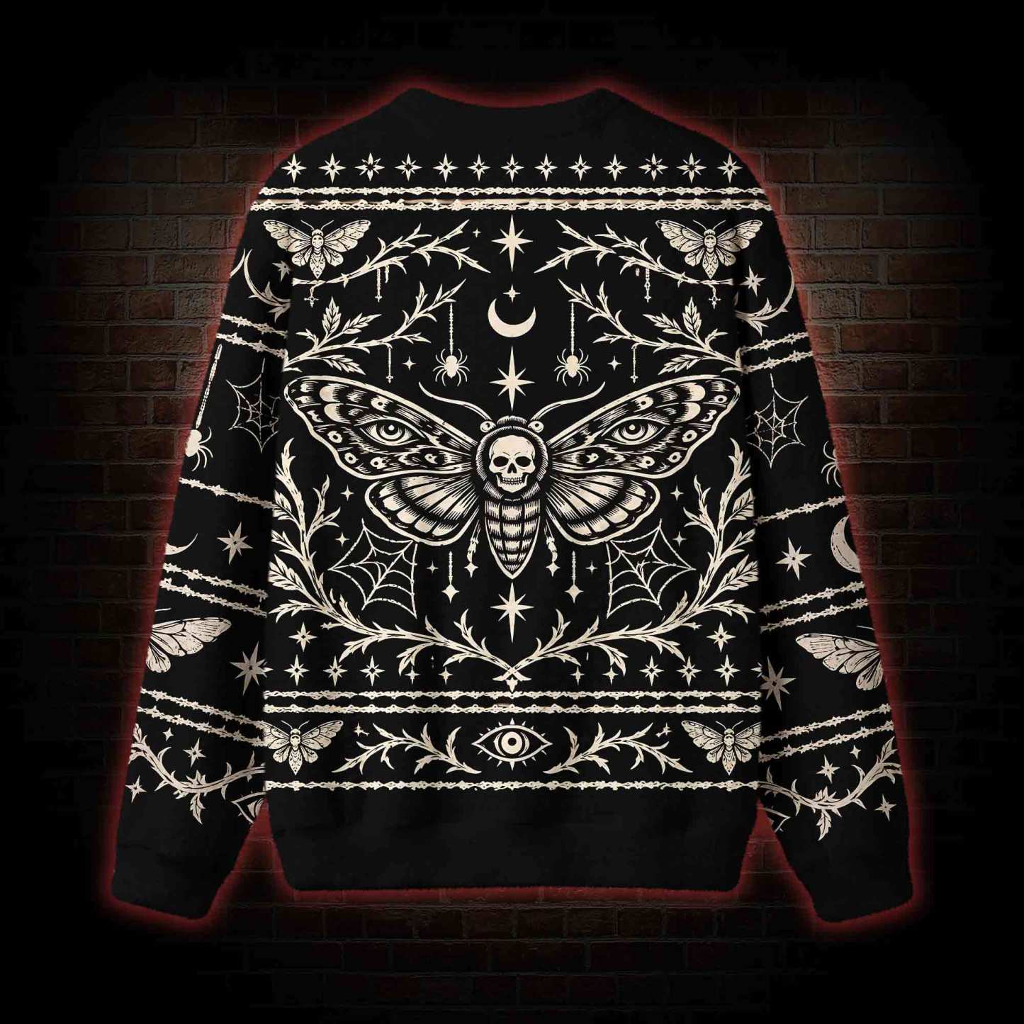 Anti Social Butterfly Ugly Sweatshirts