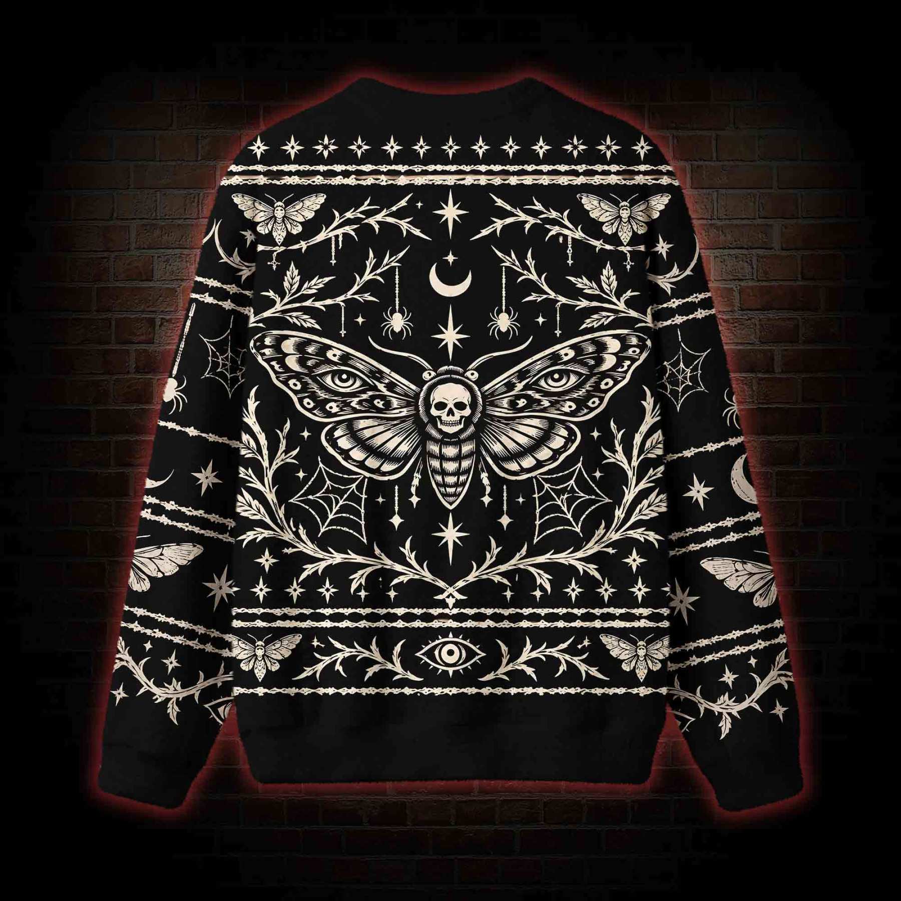 Anti Social Butterfly Ugly Sweatshirts