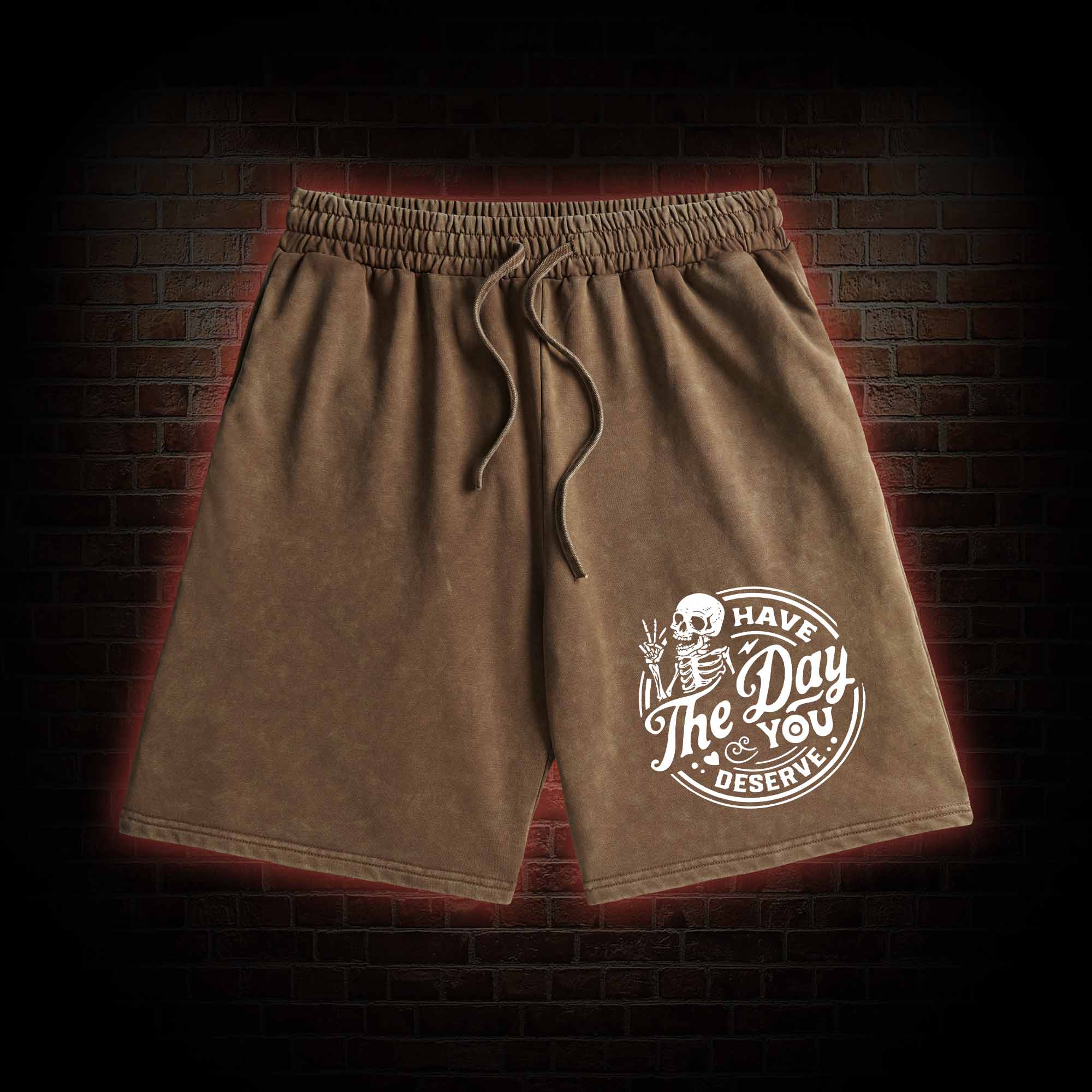 3 Washed Shorts