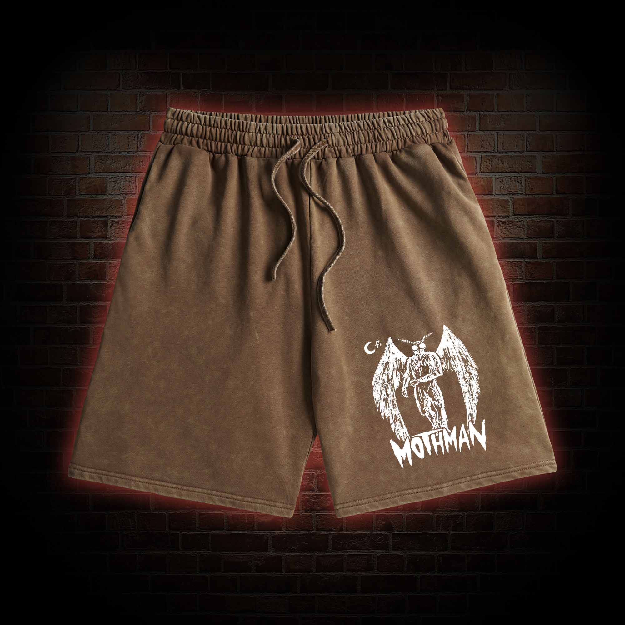  Mothman Washed Shorts