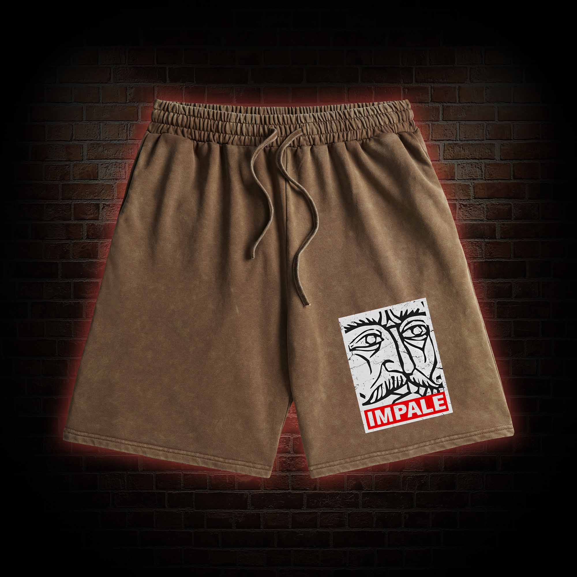 Impale Washed Shorts