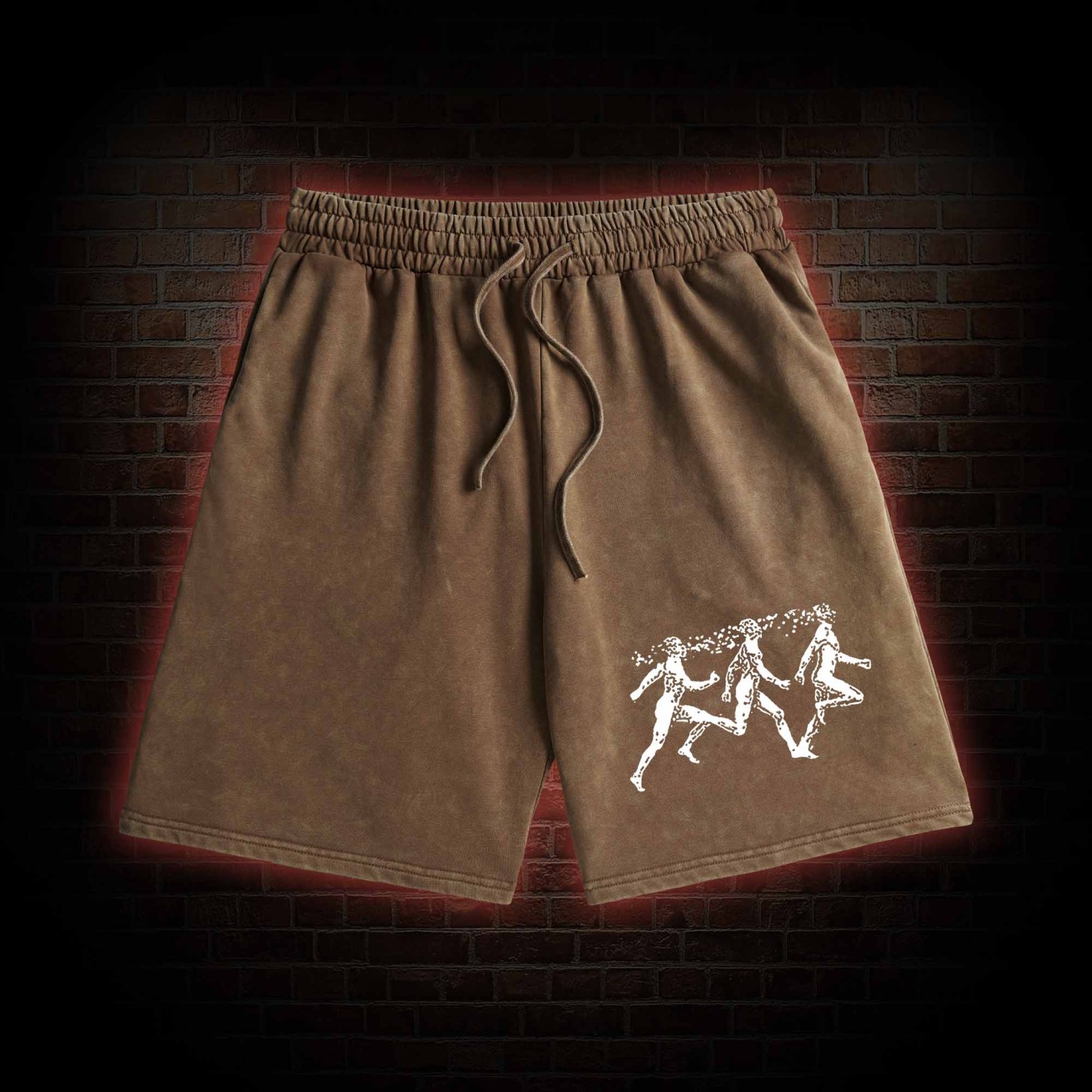 Run Washed Shorts