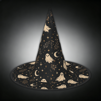 Ghost Halloween Witch Hat