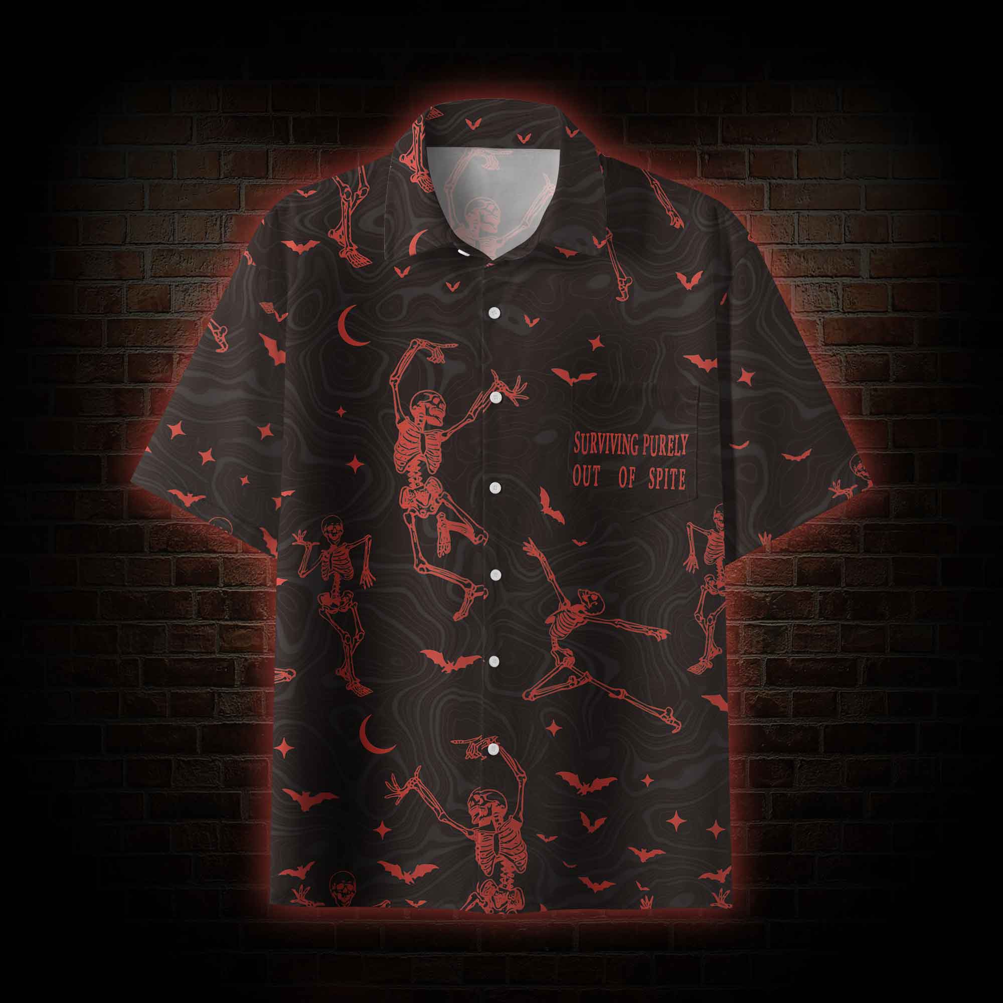 Surviving Purely Out of Spite Hawaiian Shirt