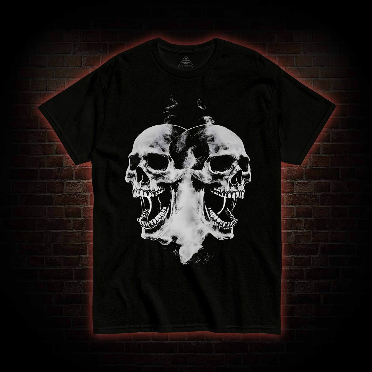 Double Skull Smoke T-shirt