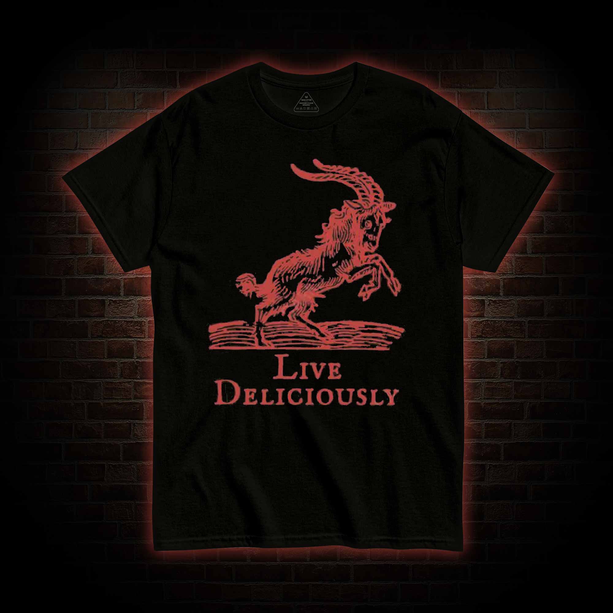 Live Deliciously T-shirt