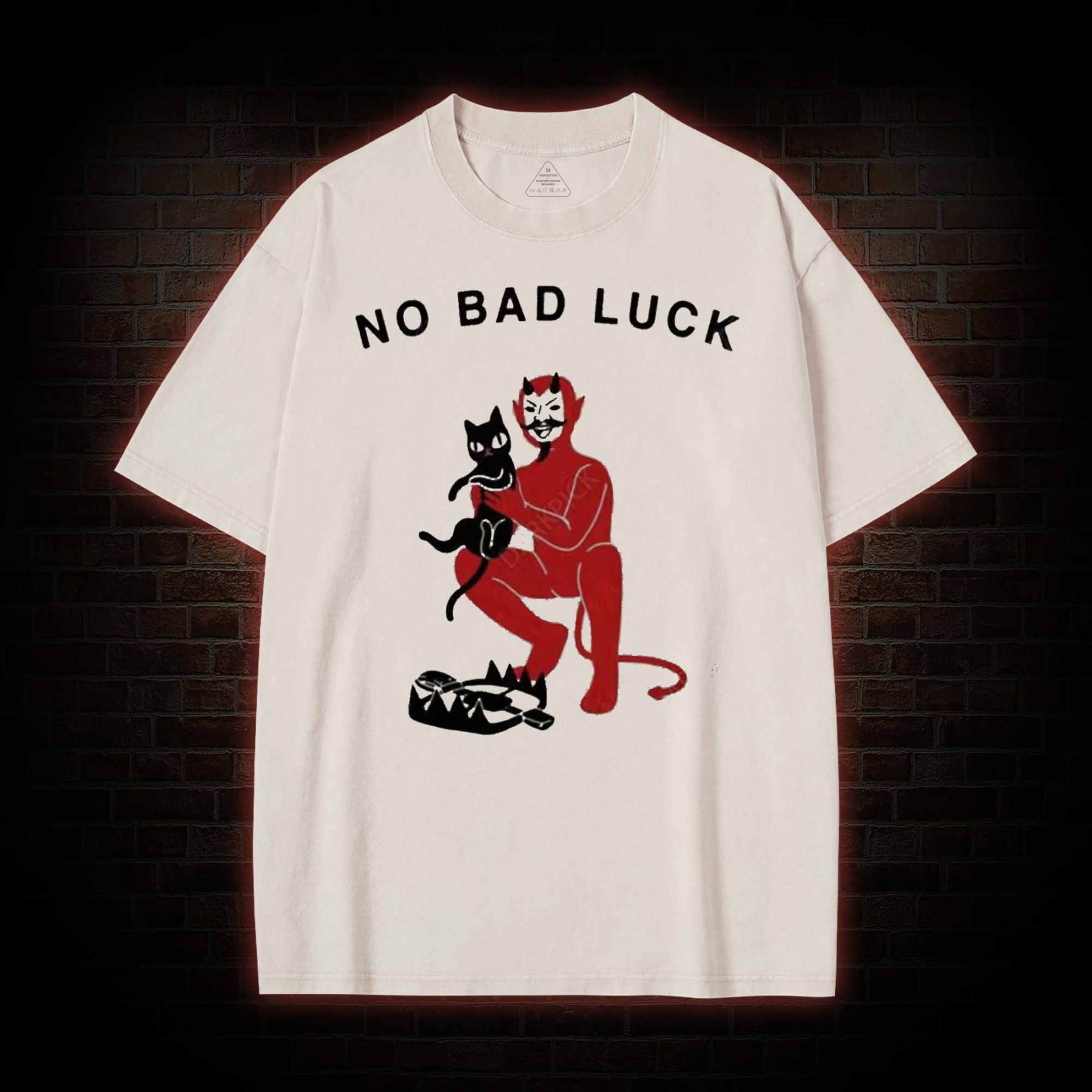 No Bad Luck Washed T-shirt