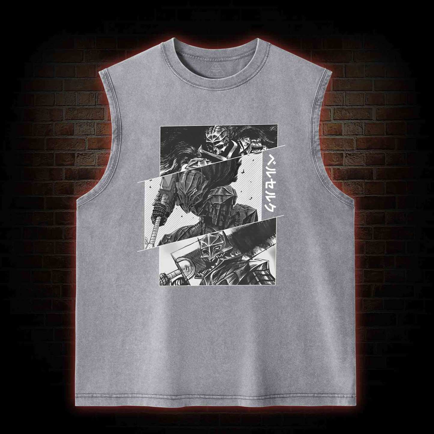 Berserk Washed Tank Top