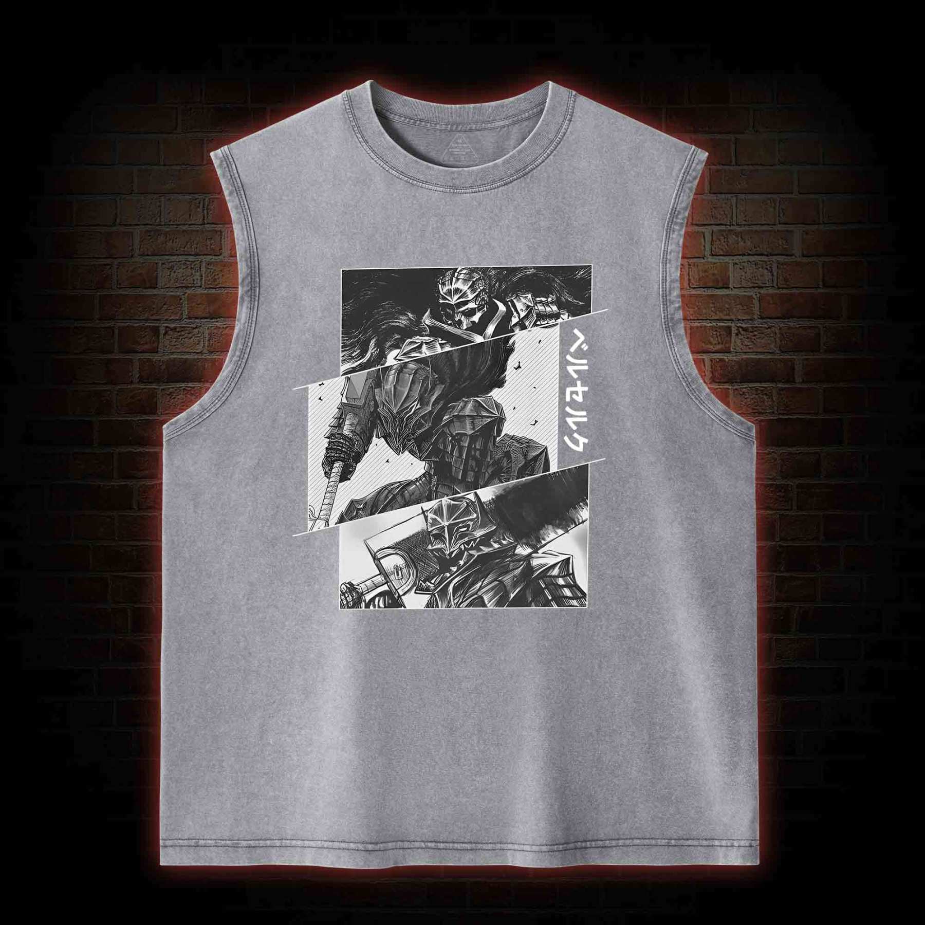 Berserk Washed Tank Top