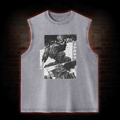 Berserk Washed Tank Top