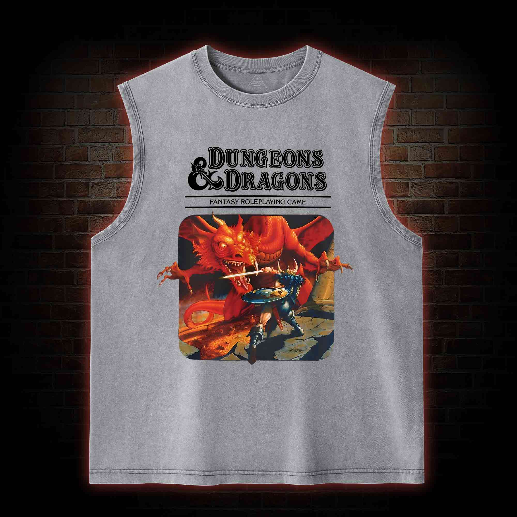 Vintage Dungeons & Dragons Washed Tank Top