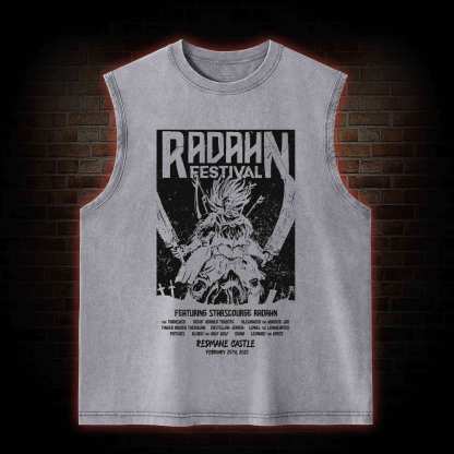 Battle Festival Washed Tank Top