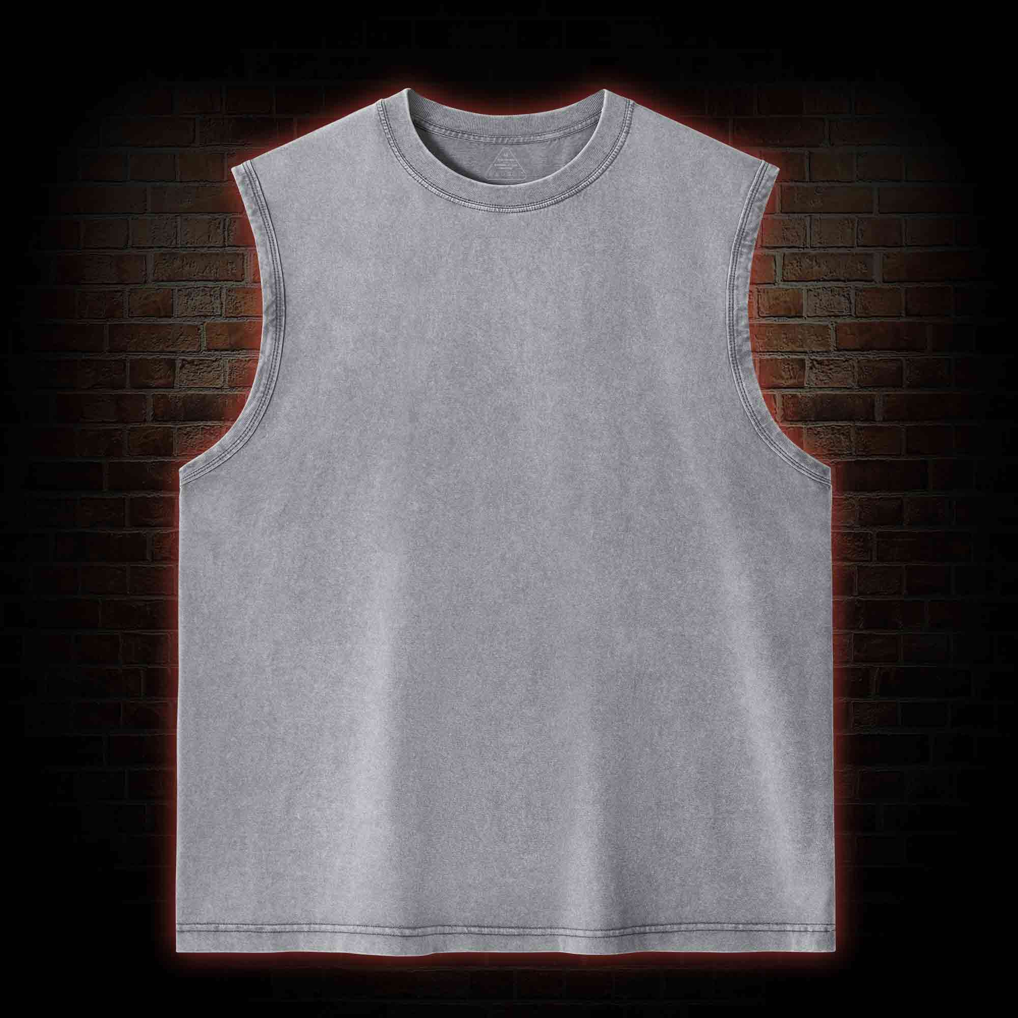 Unisex Vintage Washed Tank Top