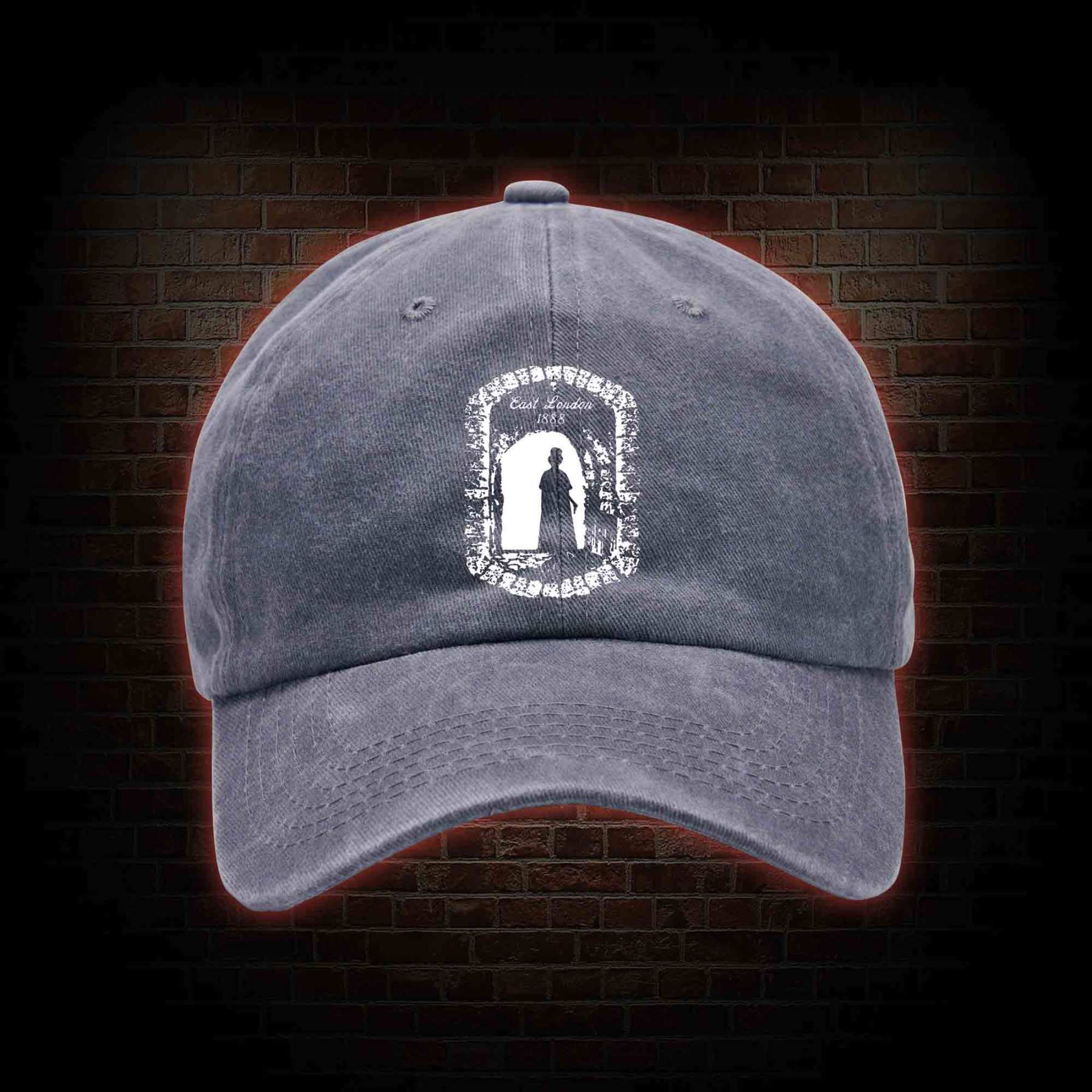 London Killer 1888 Washed Vintage Baseball Cap