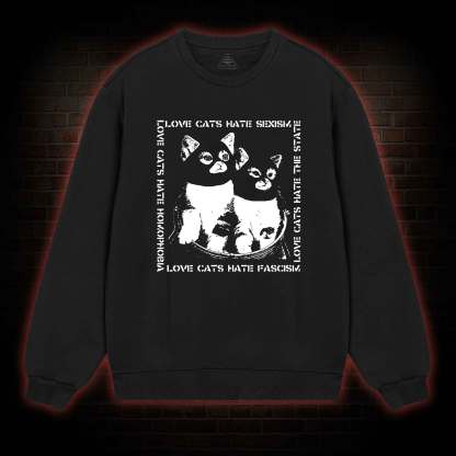 Love Cats Sweatshirt
