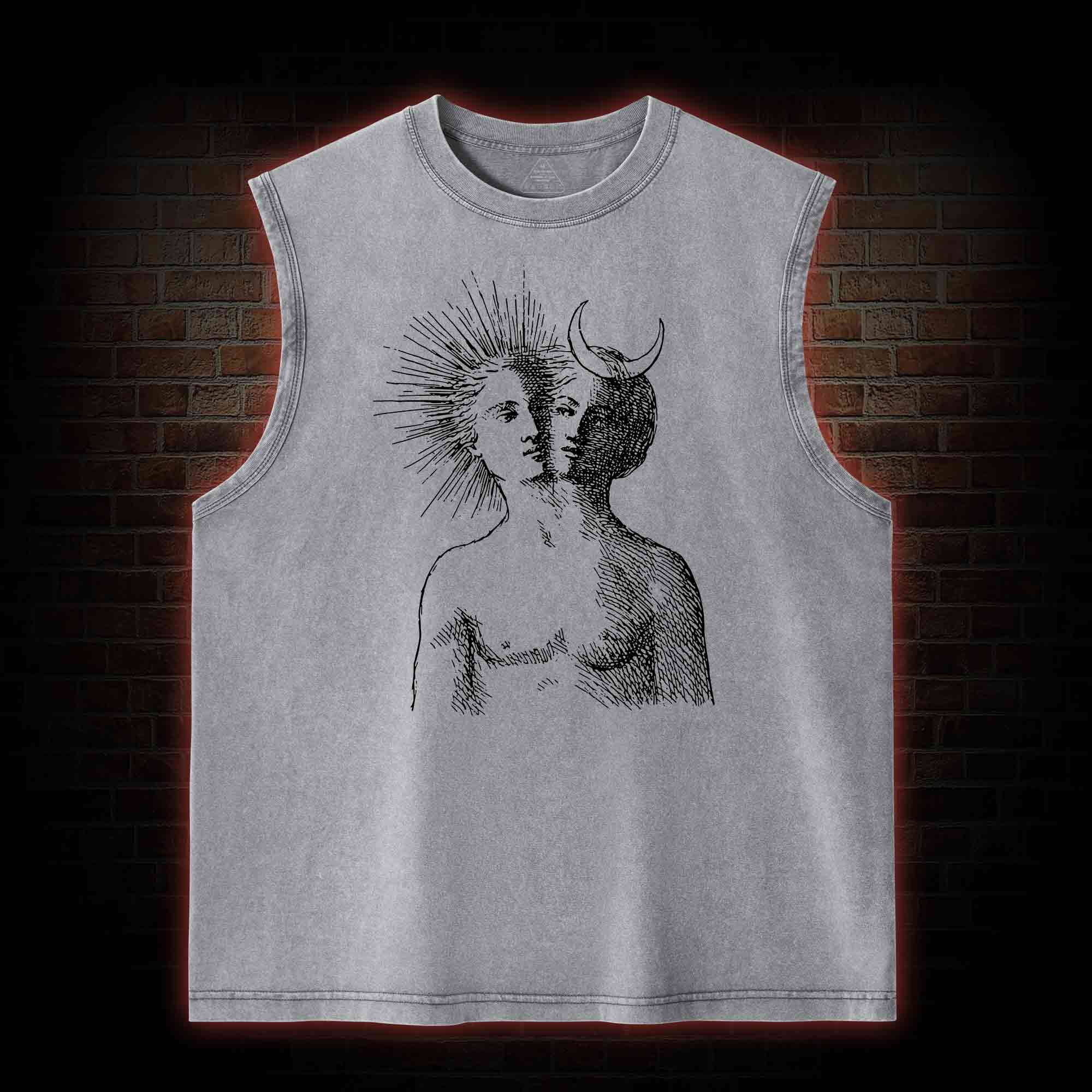 Duality Washed Tank Top