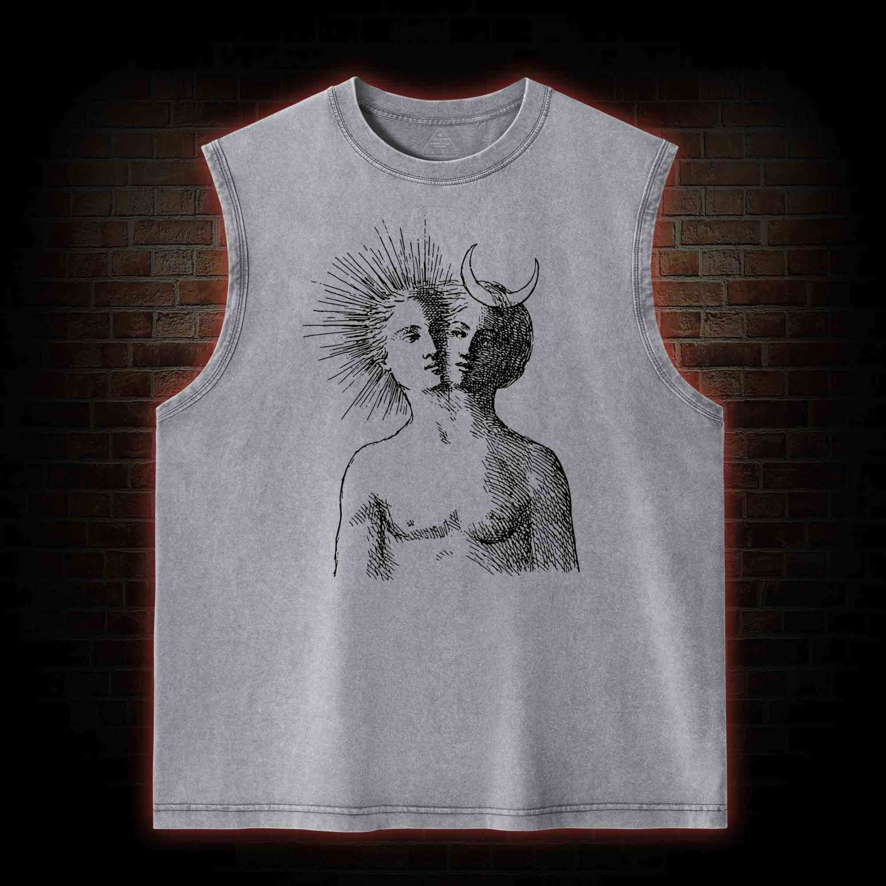 Duality Washed Tank Top