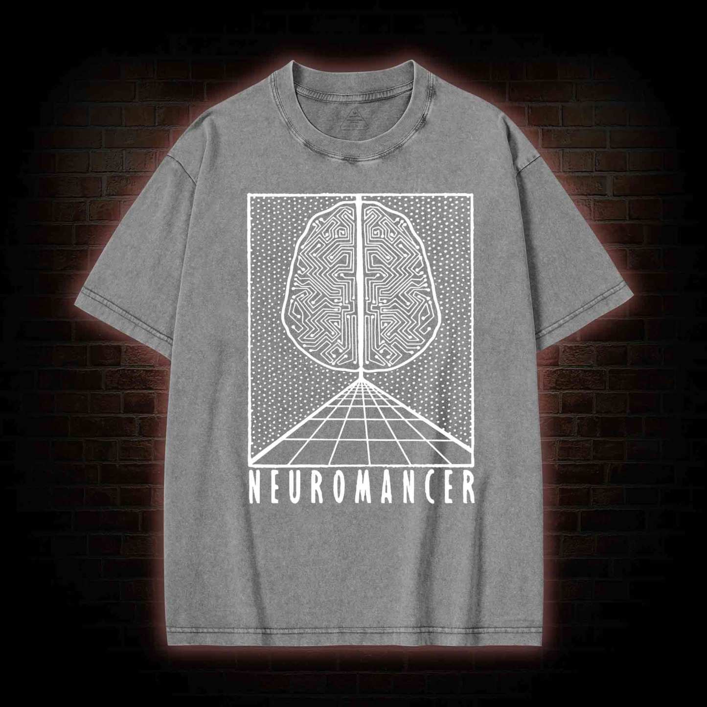 Neuromancer Washed T-shirt