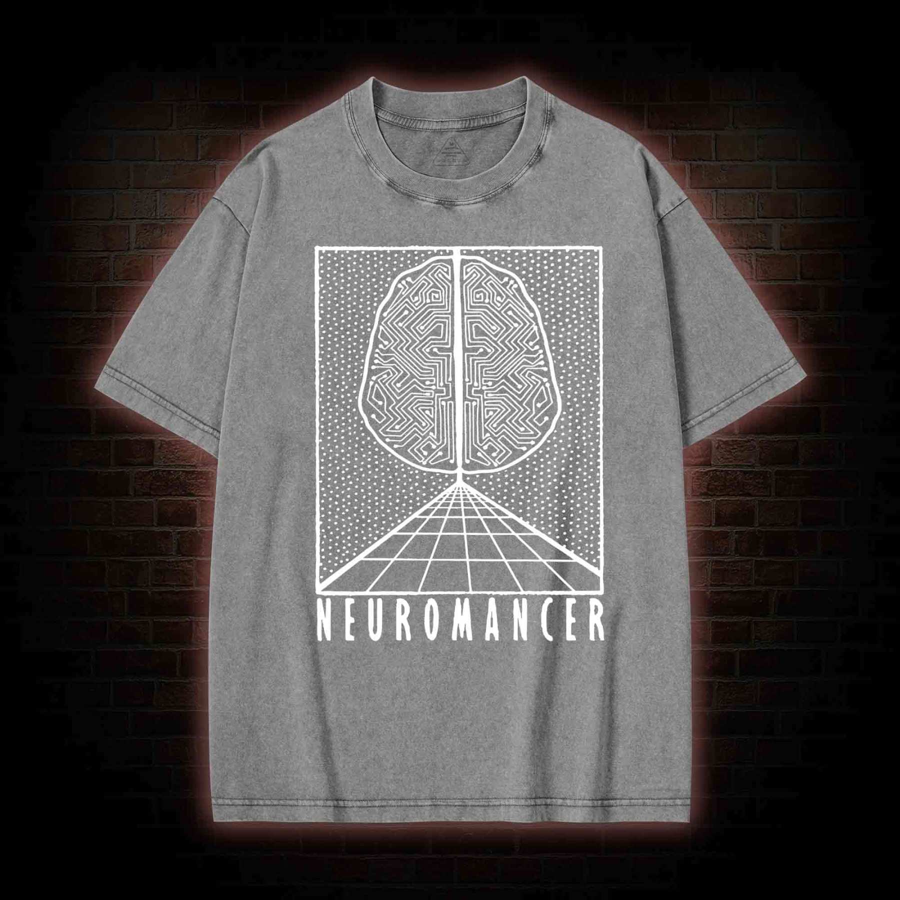 Neuromancer Washed T-shirt