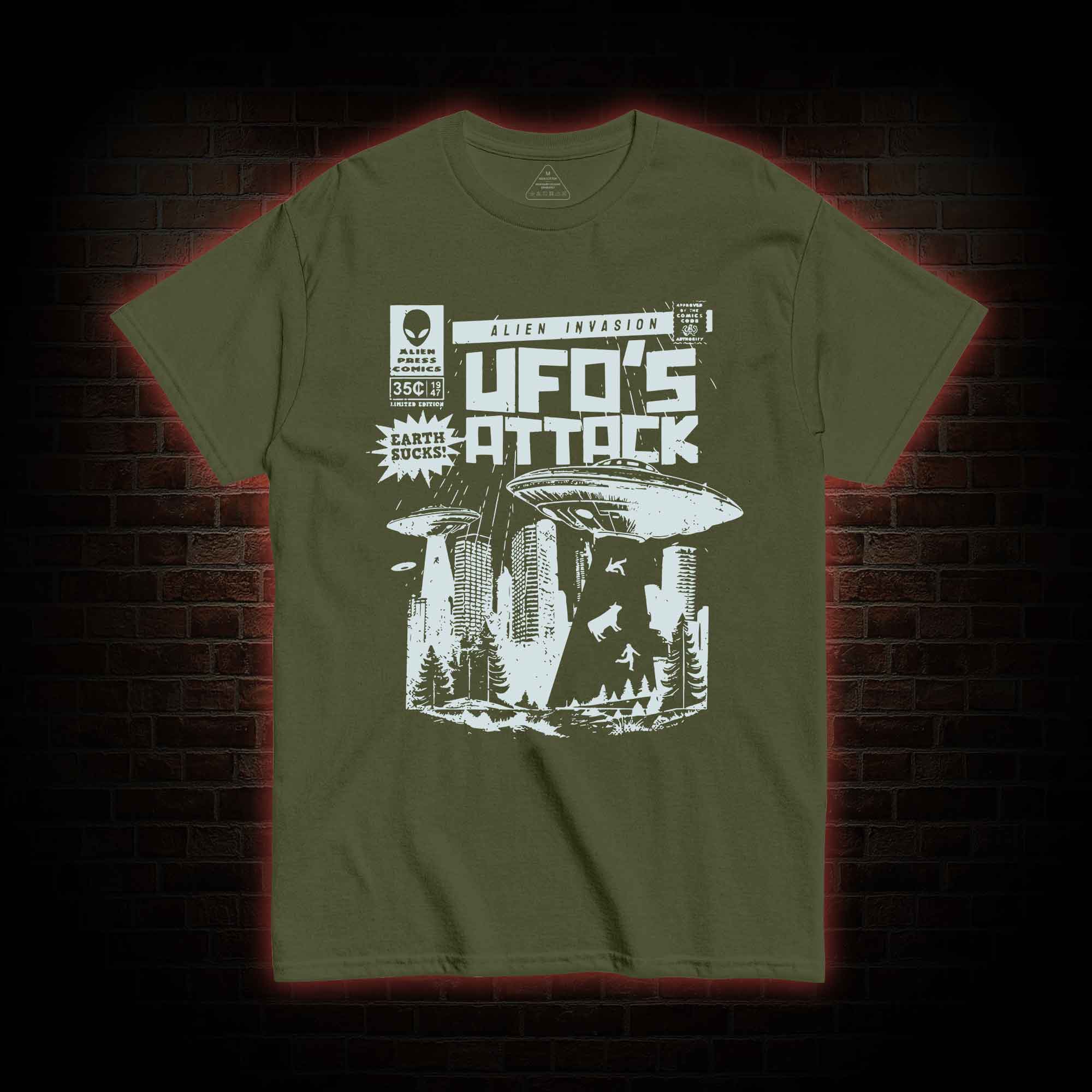 Ufo Attack T-shirt