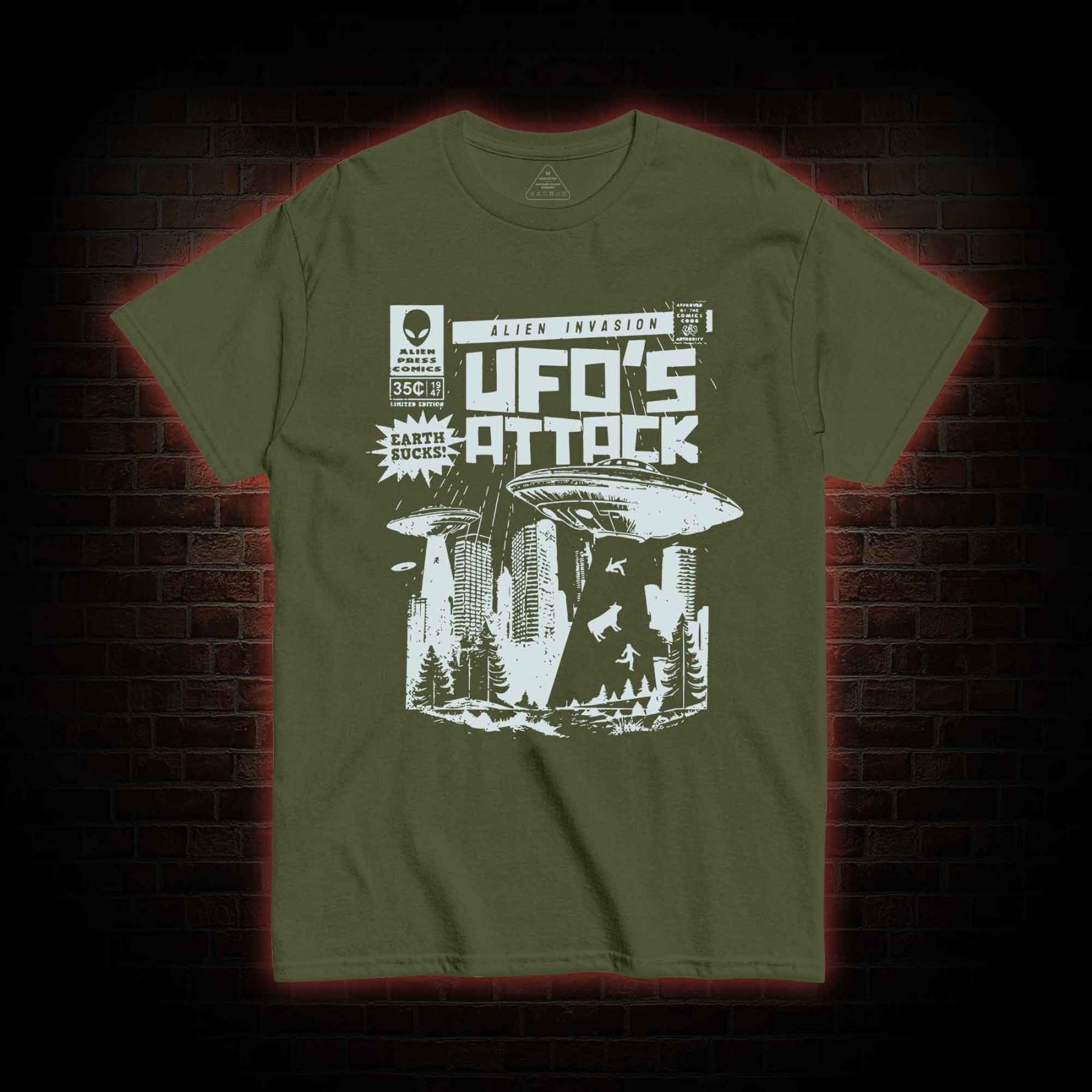 Ufo Attack T-shirt