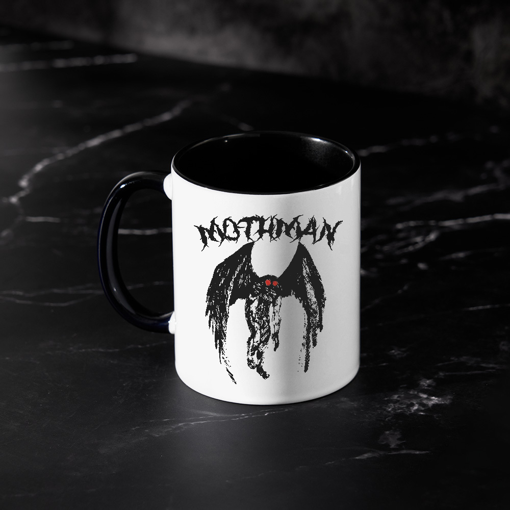 Spooky Mothman Mug