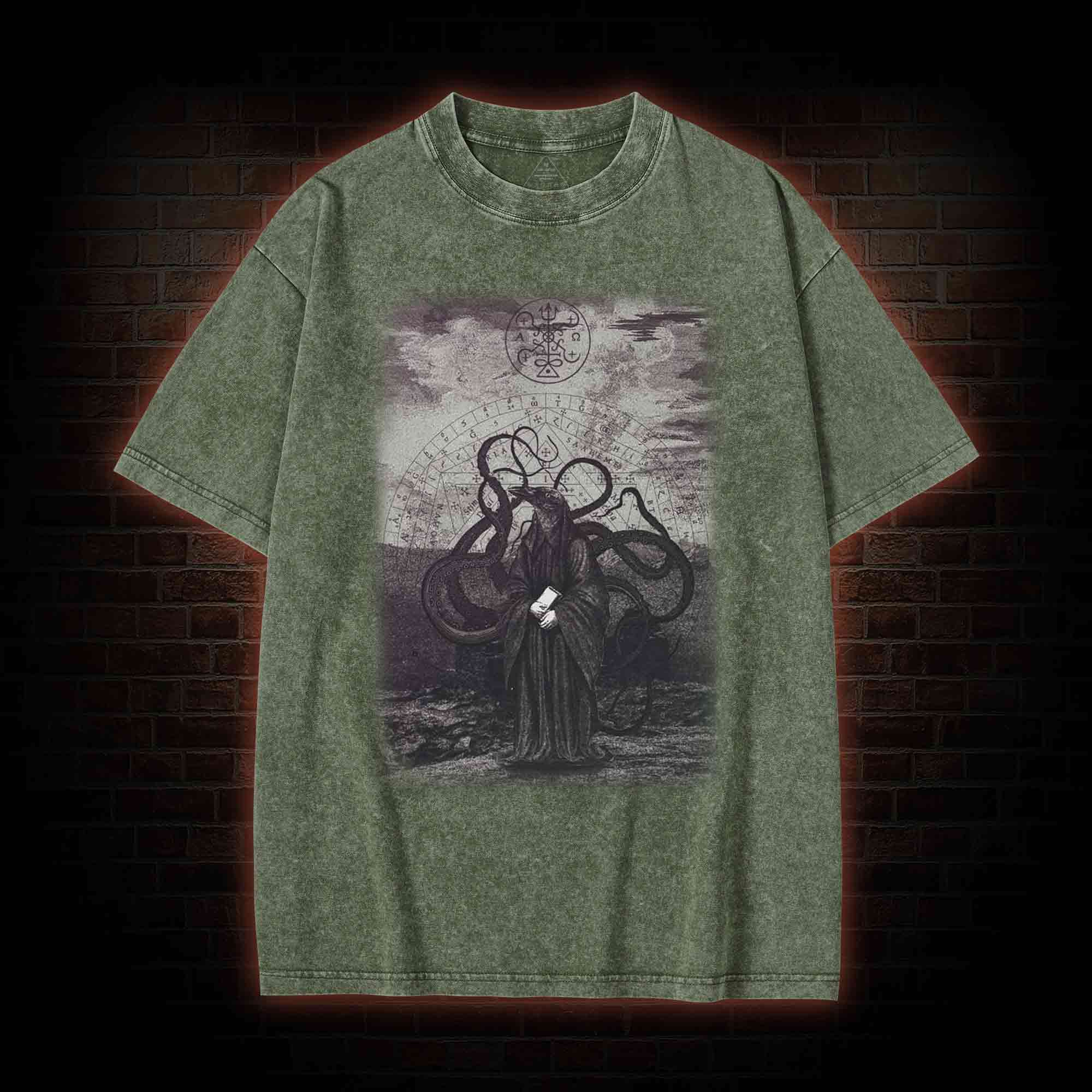 Cthulhu Washed T-shirt
