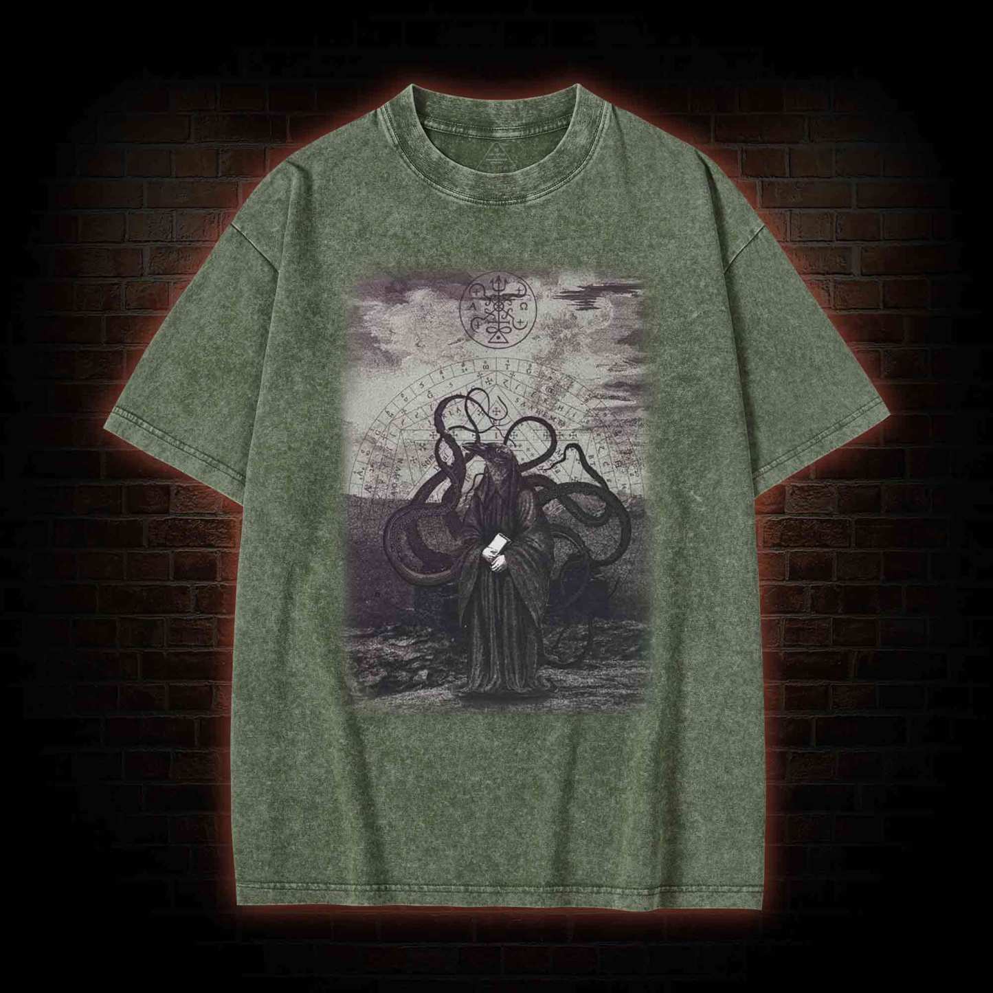 Cthulhu Washed T-shirt
