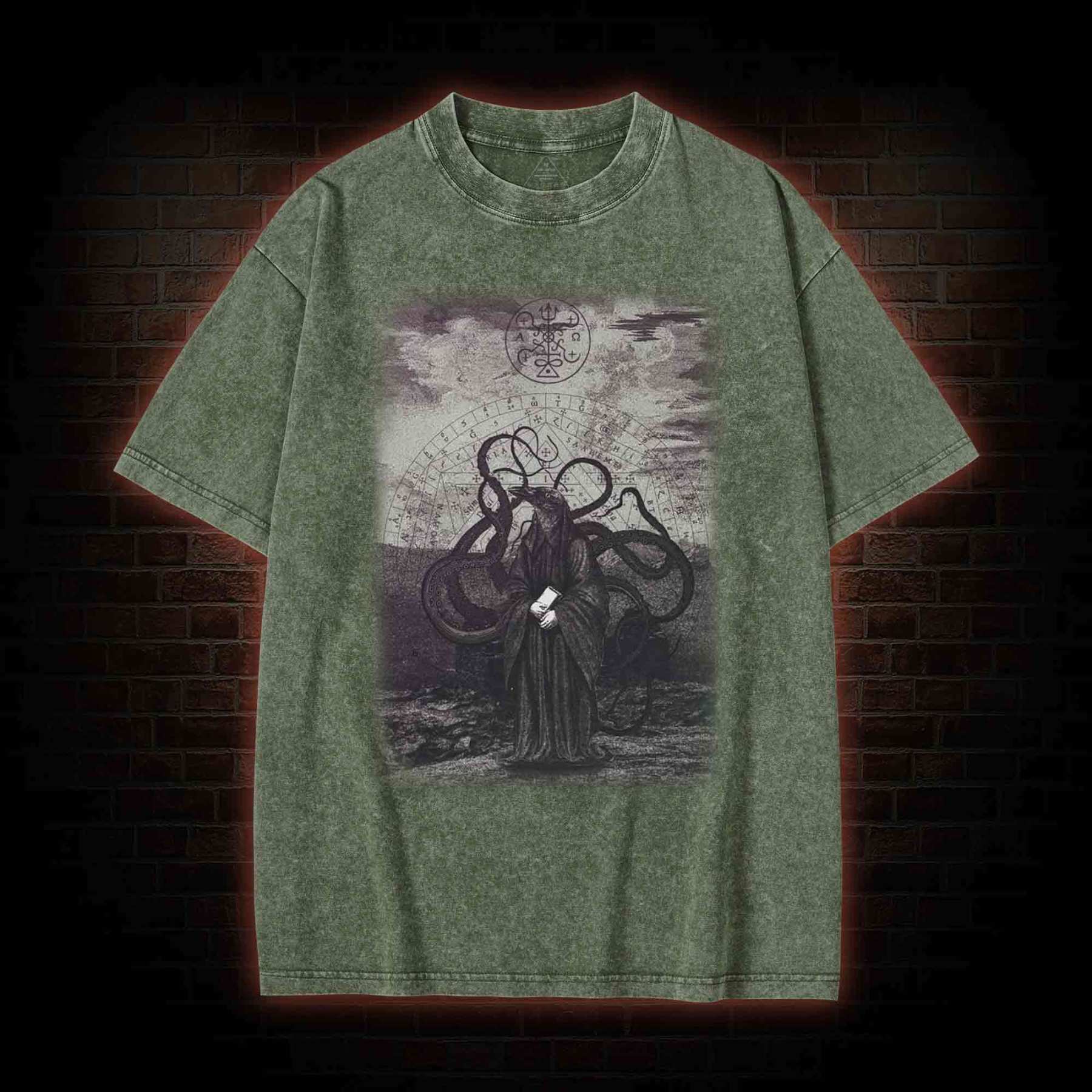 Cthulhu Washed T-shirt