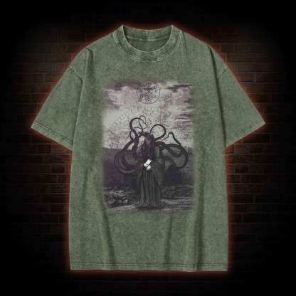 Cthulhu Washed T-shirt