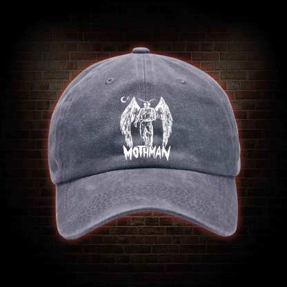 Mothman Washed Vintage Baseball Cap
