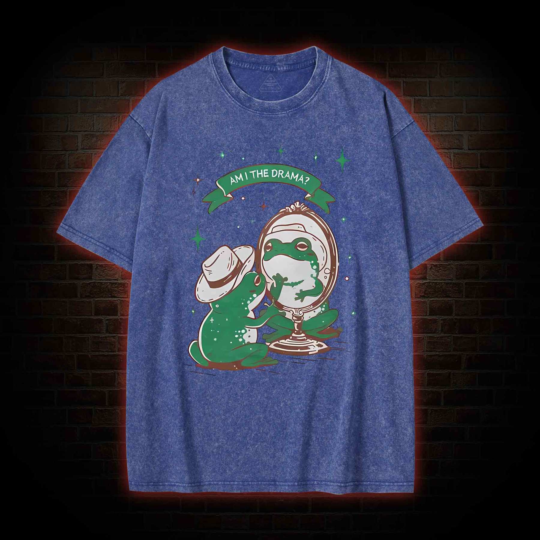 Am I The Drama Washed T-shirt