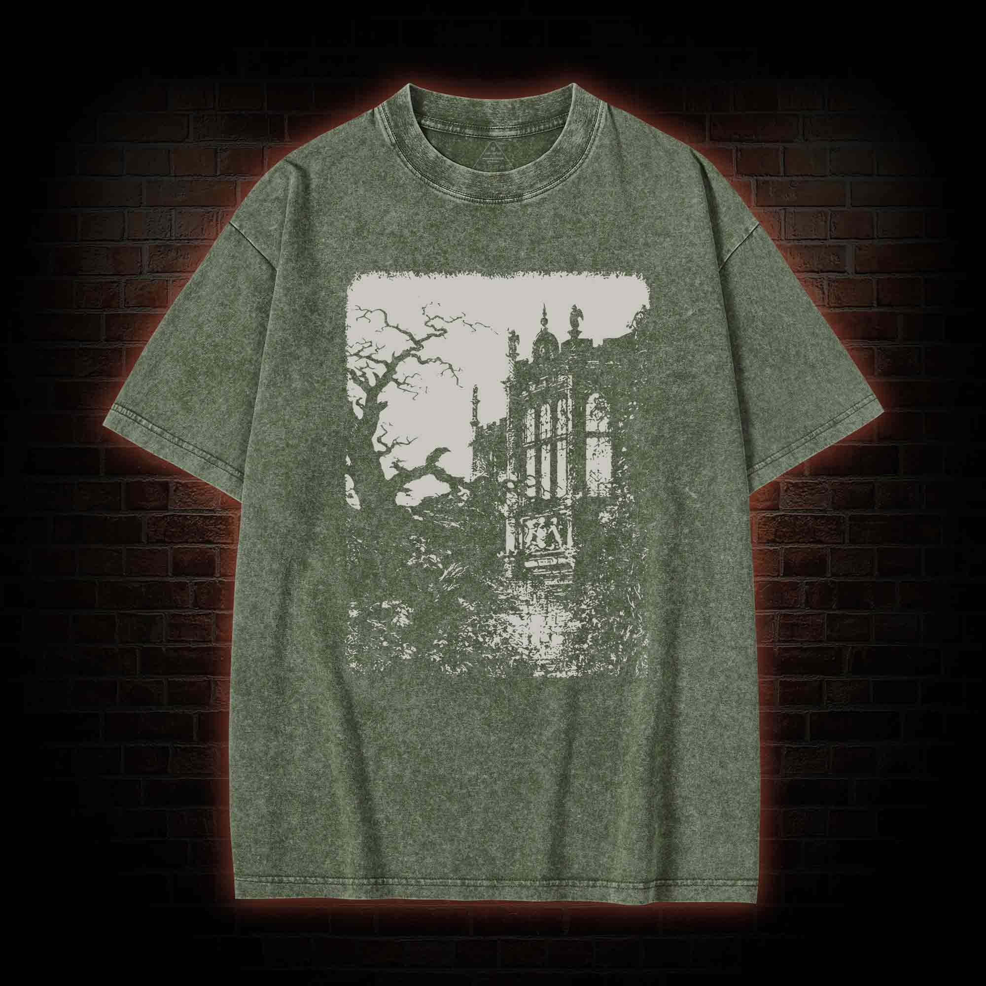 Ruins of the Church Washed T-shirt
