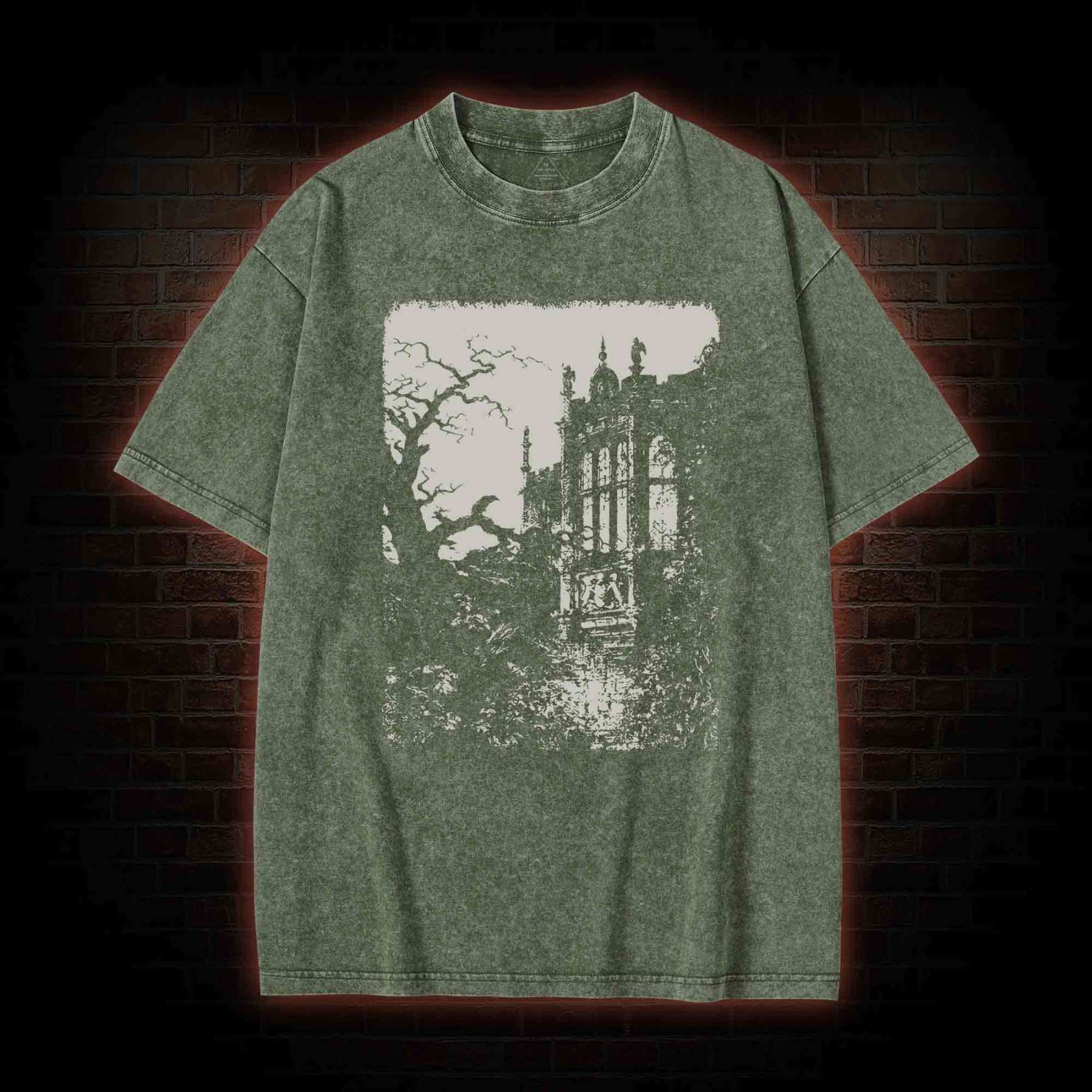 Ruins of the Church Washed T-shirt