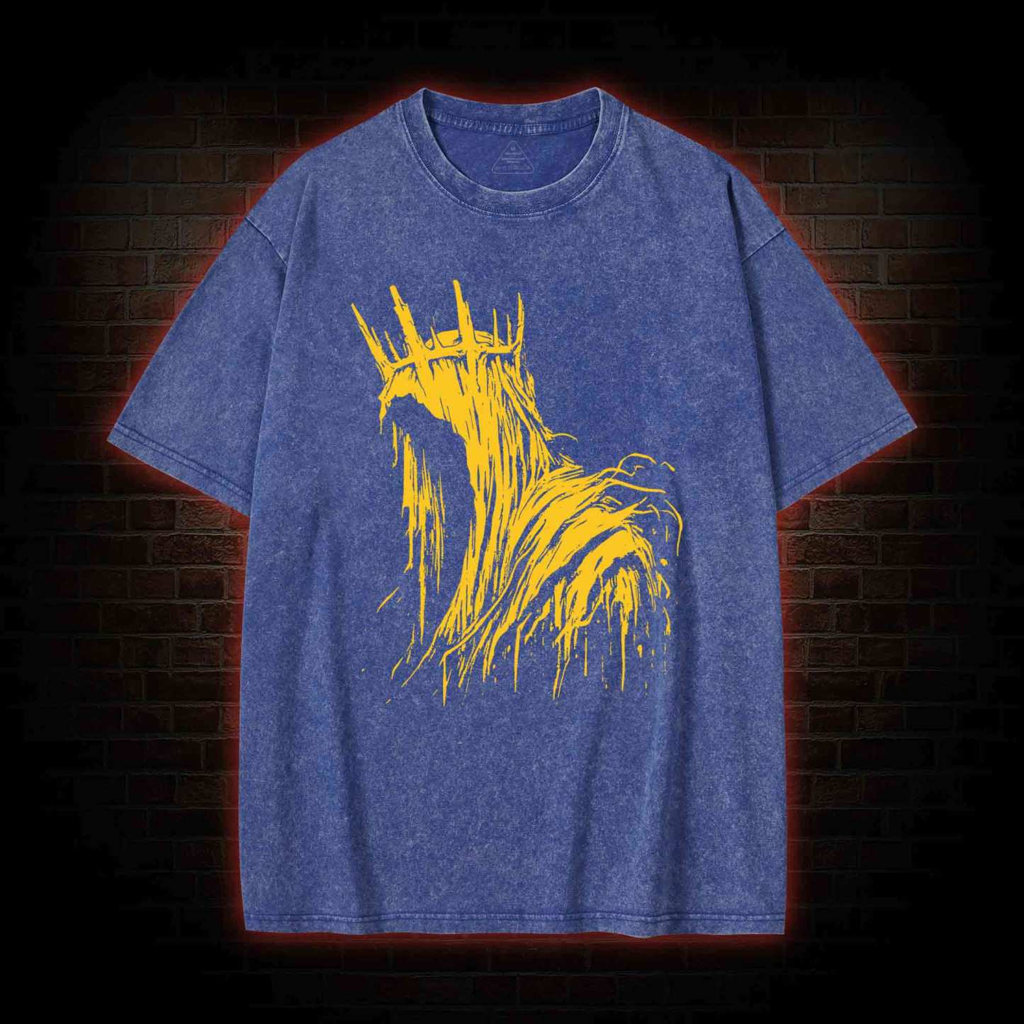 The King in Yellow Cthulhu Washed T-shirt