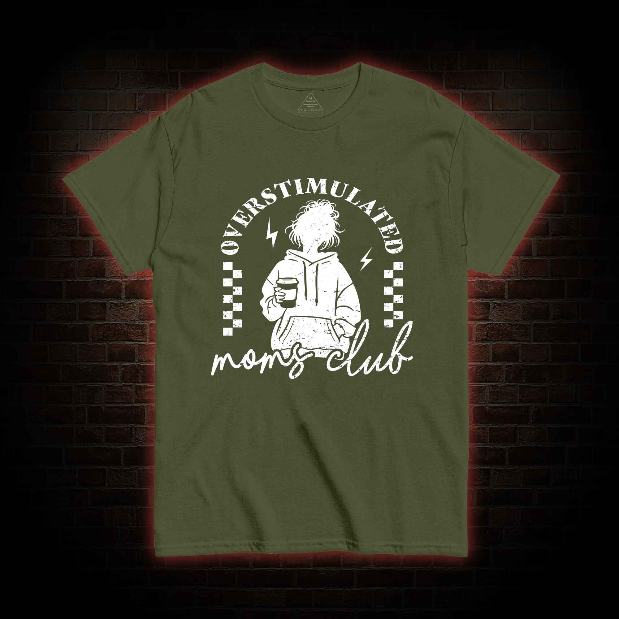 Coffee Loving Tired Mom T-shirt 