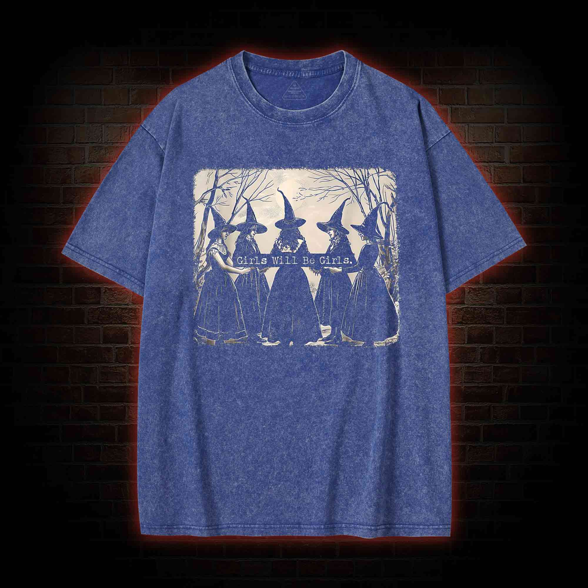 Girl Will Be Girl Washed T-shirt