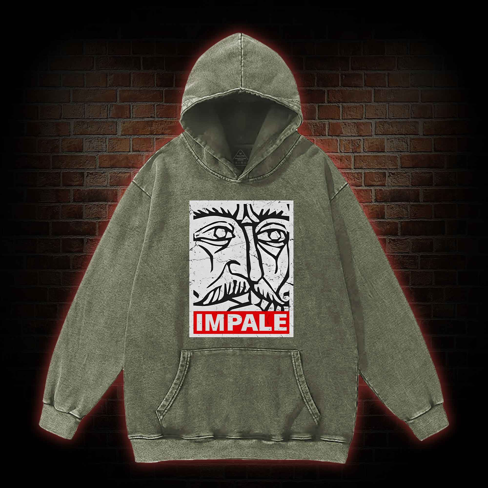 Impale Washed Hoodie