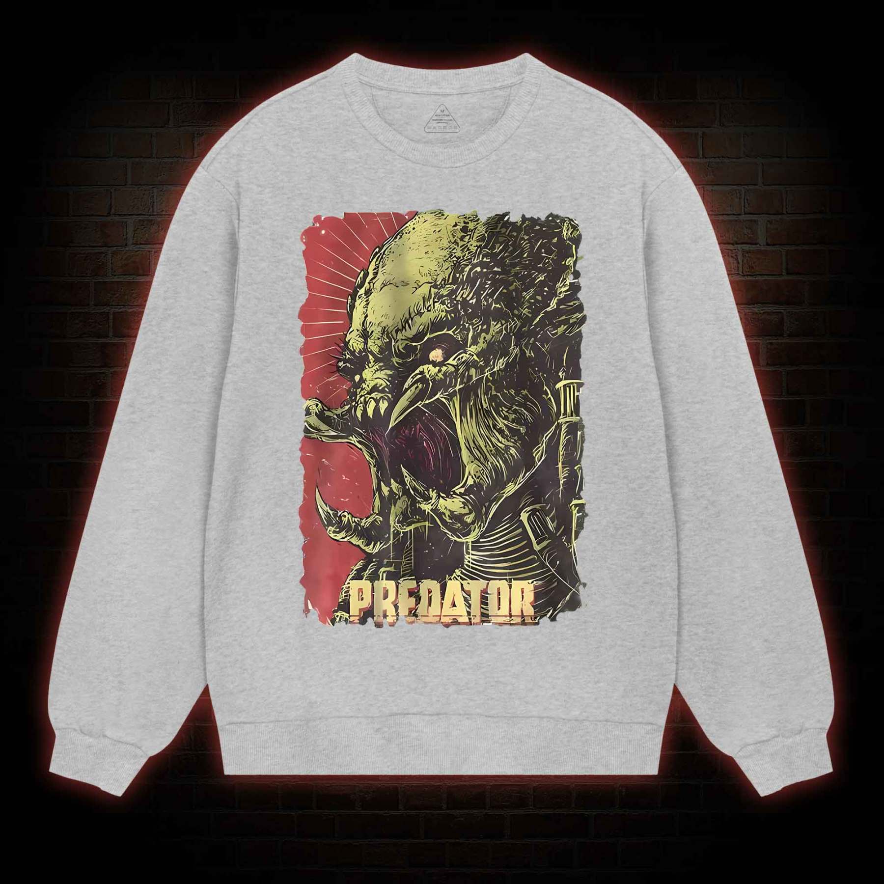 Alien Vs Alien Hunter Vintage Movie Sweatshirt