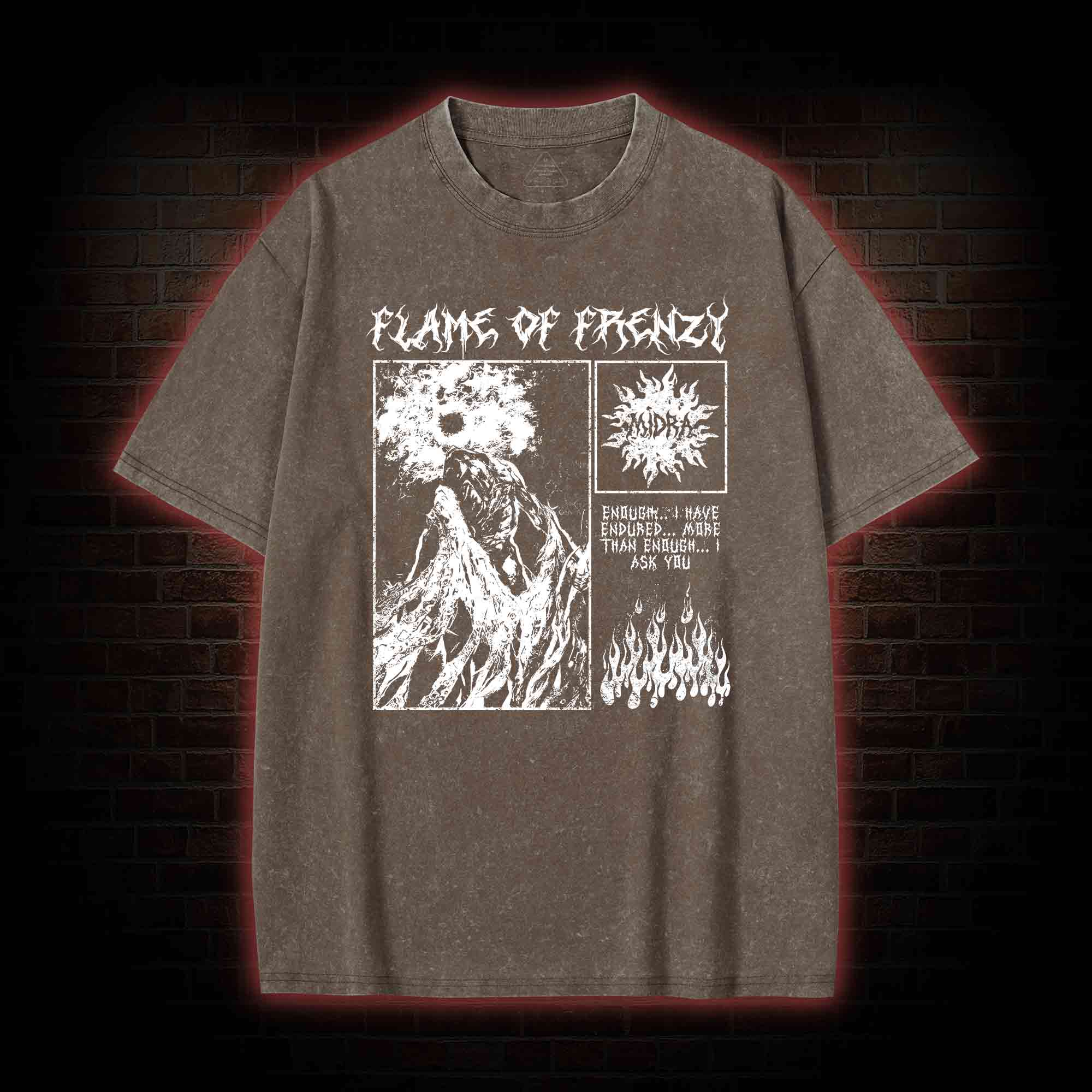 I Ask You Forgive Me Washed T-shirt