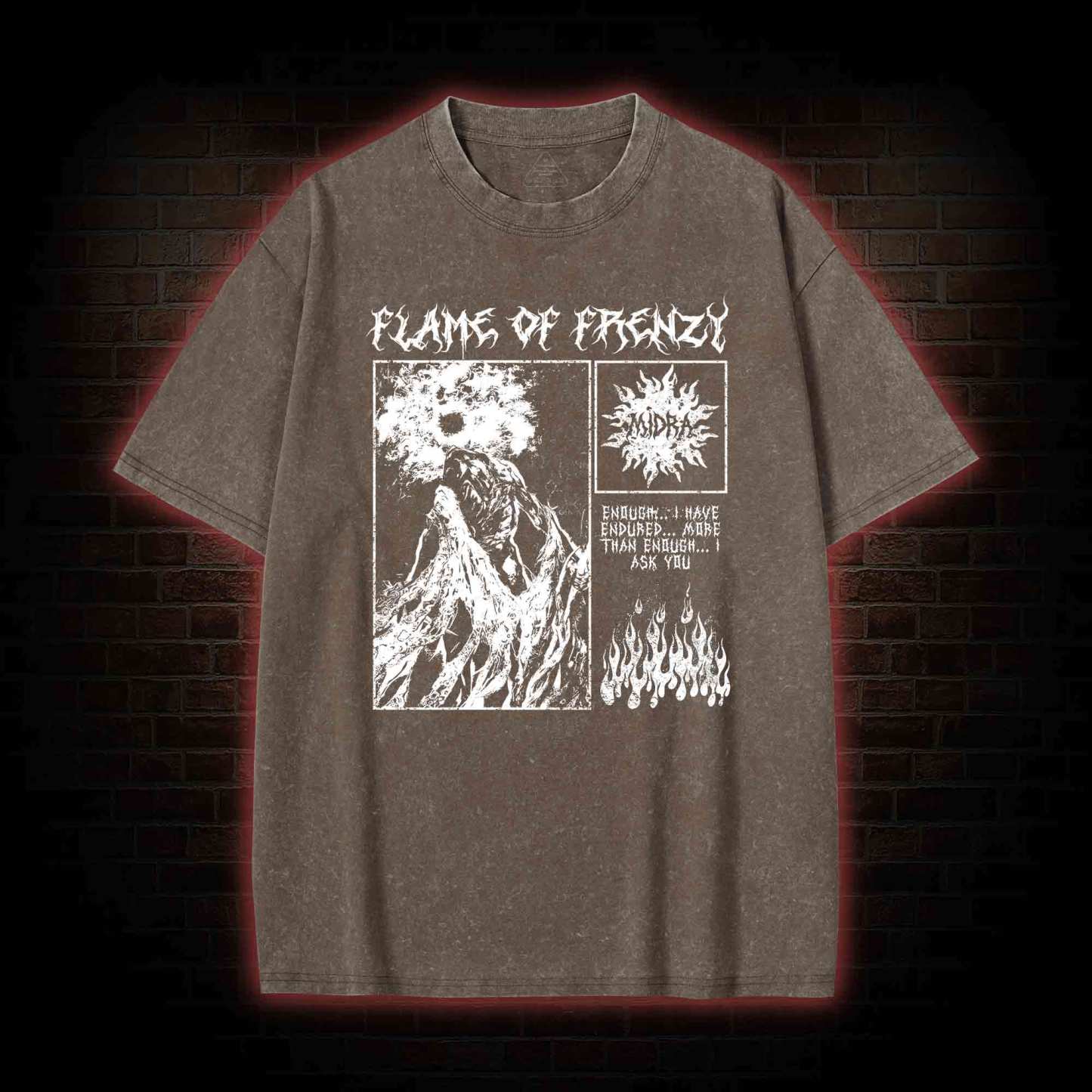 I Ask You Forgive Me Washed T-shirt