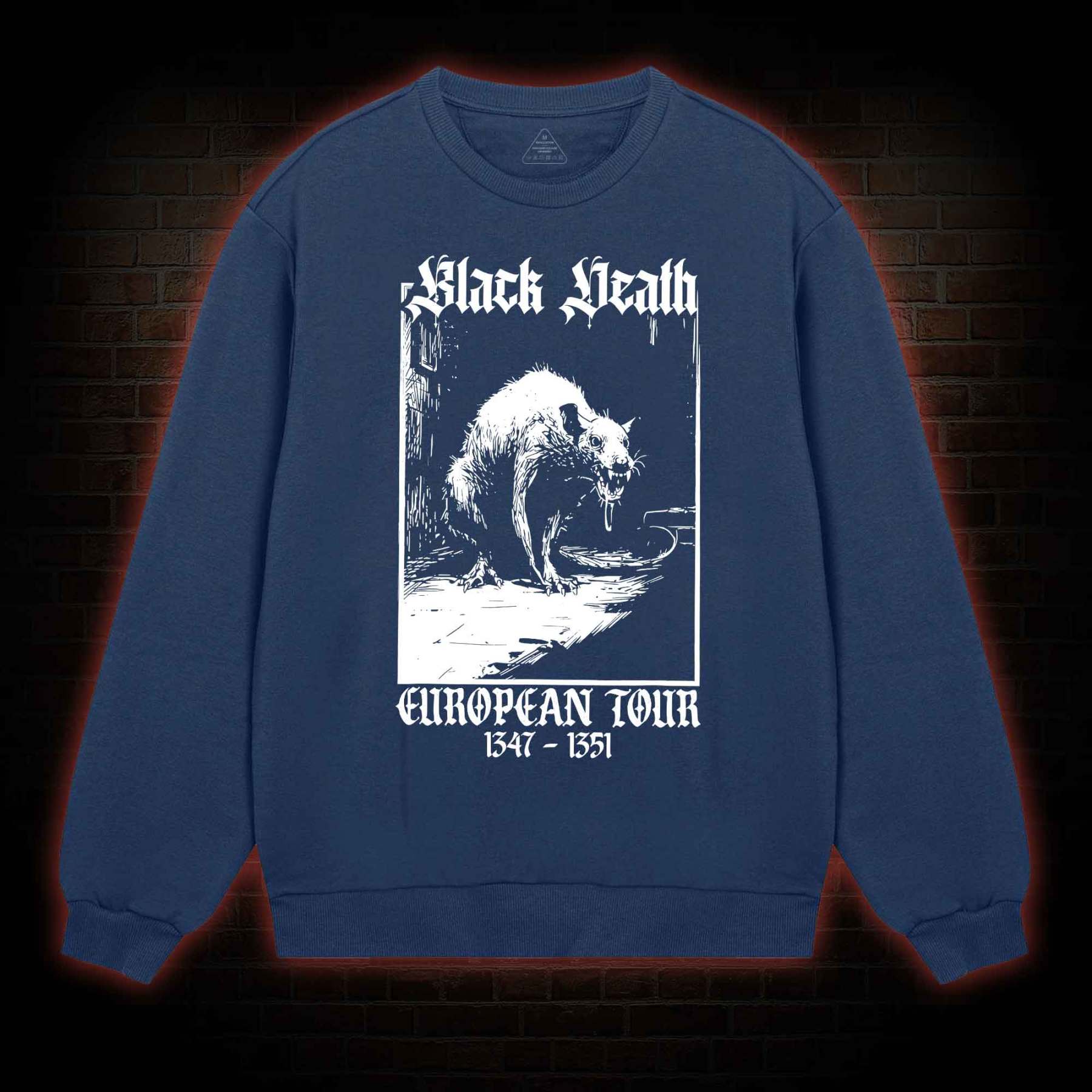 Black Death European Tour 1347-1351 Sweatshirt