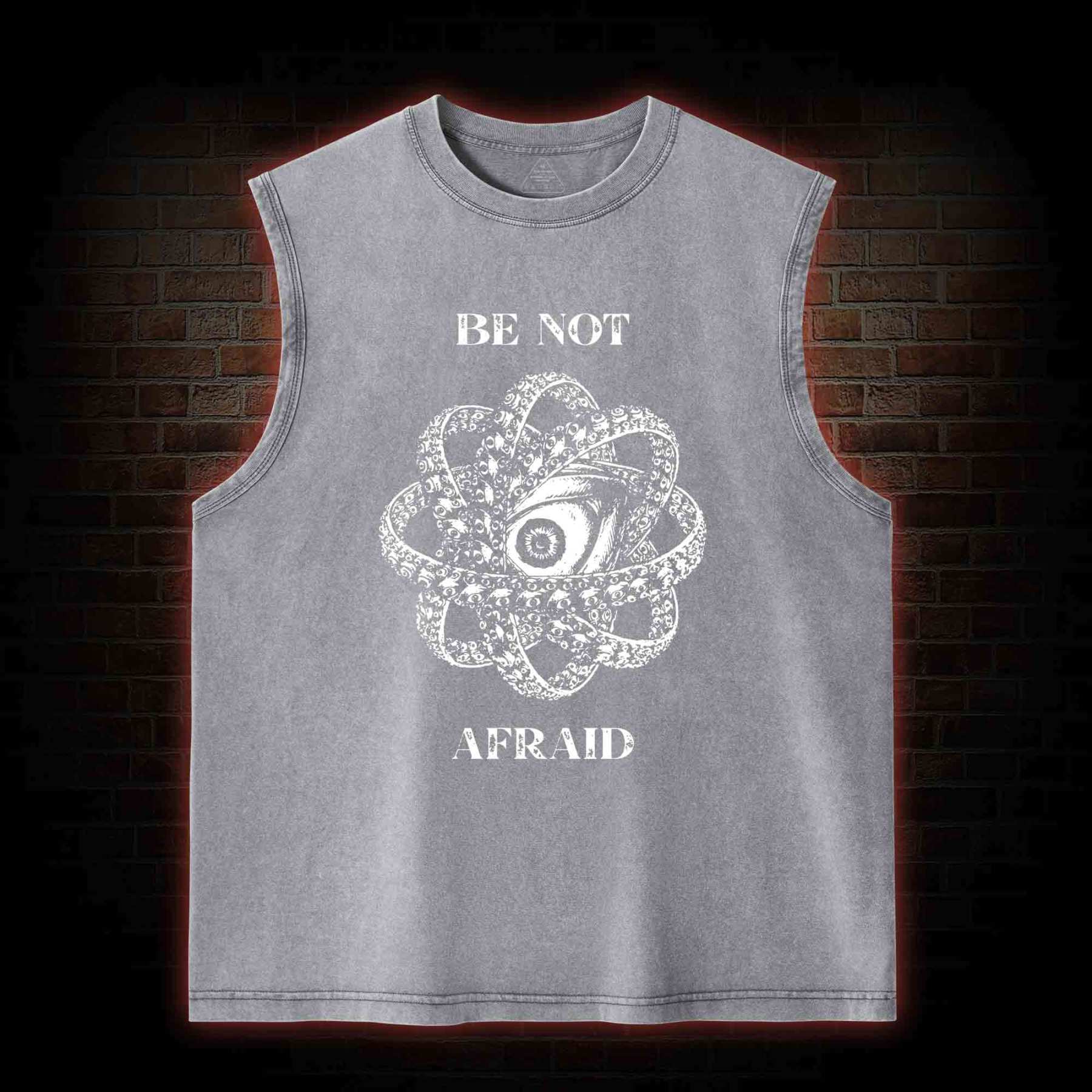 Be Not Afraid Washed Tank Top