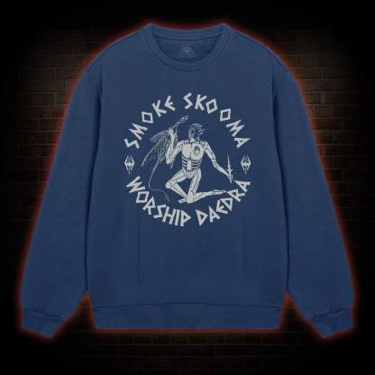Smoke Skooma Worship Daedra Sweatshirt