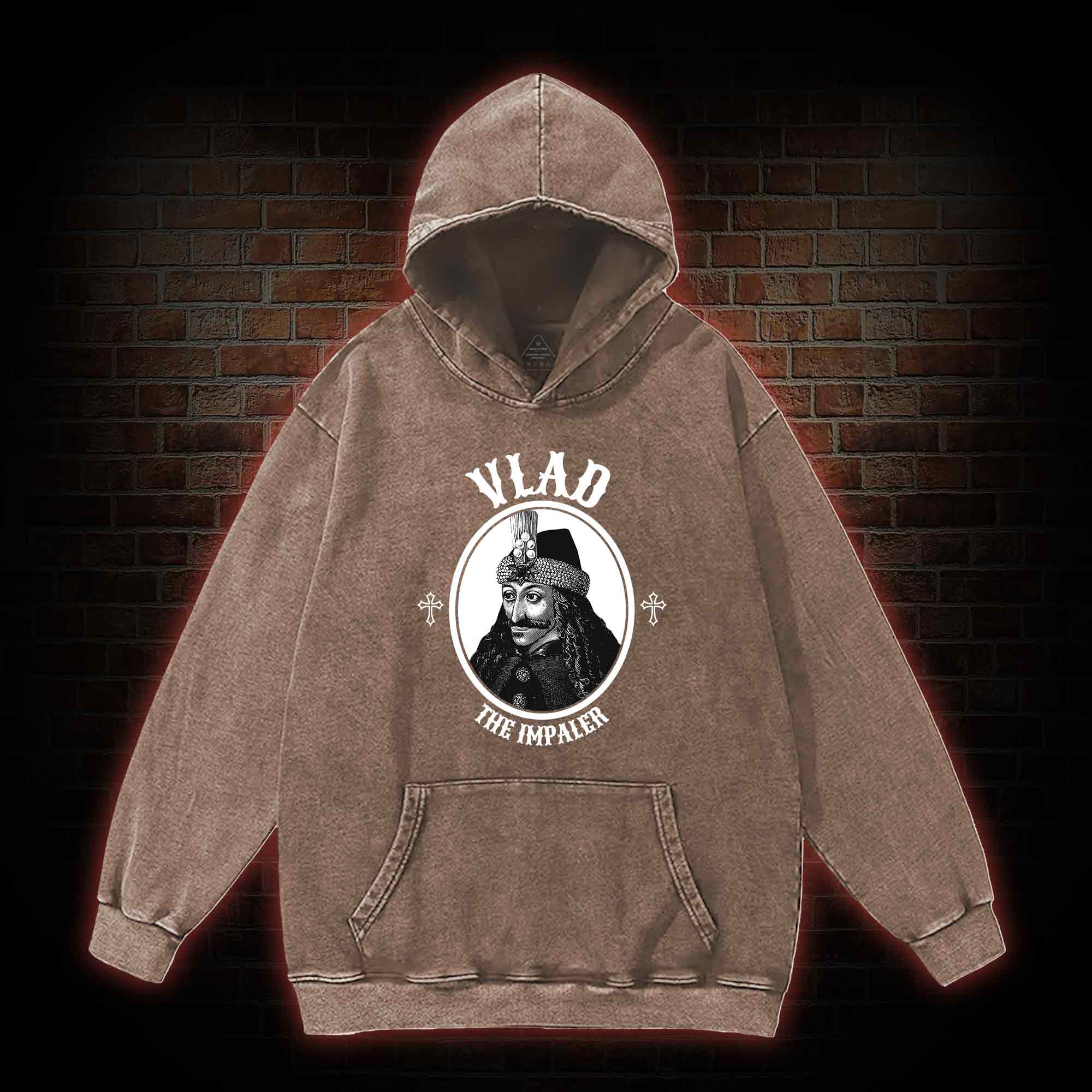 Vlad The Impaler Washed Hoodie