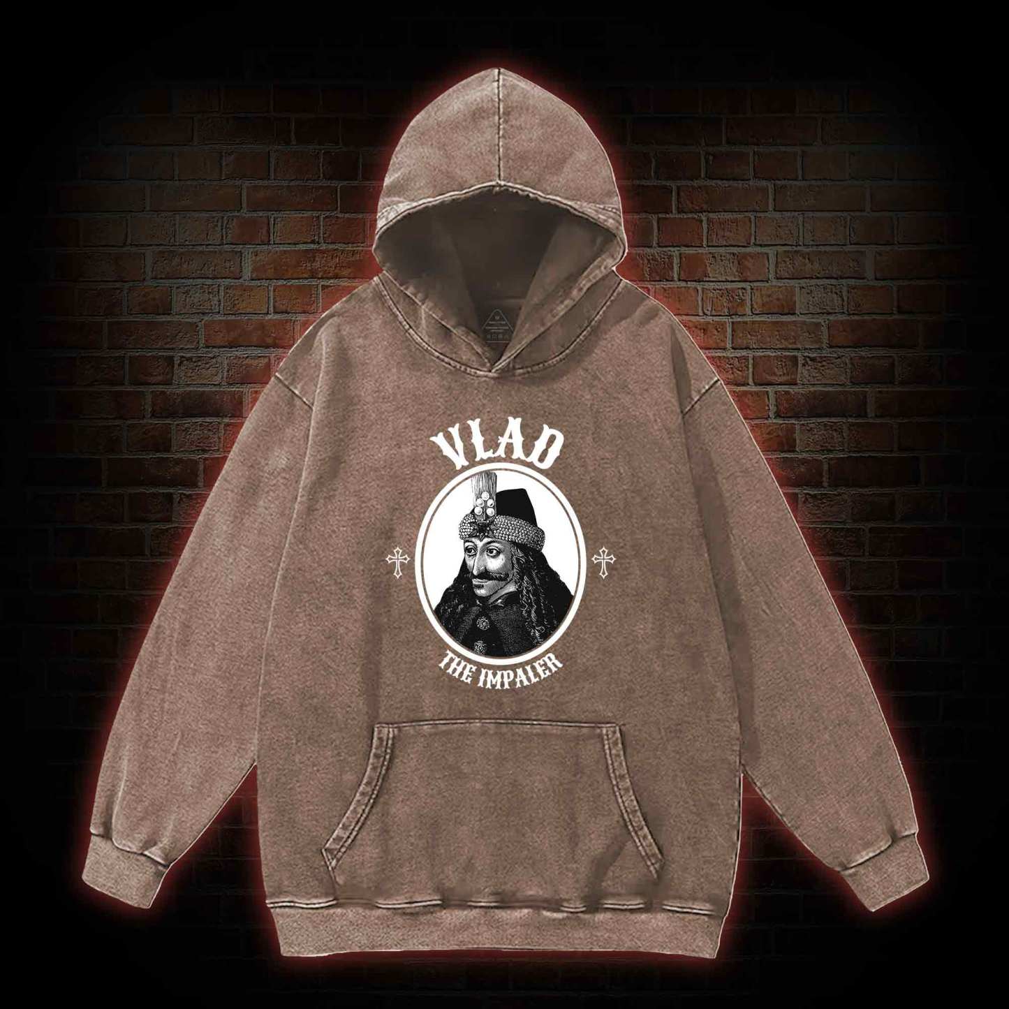 Vlad The Impaler Washed Hoodie