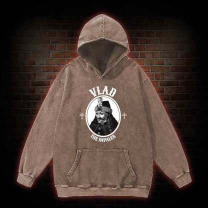 Vlad The Impaler Washed Hoodie