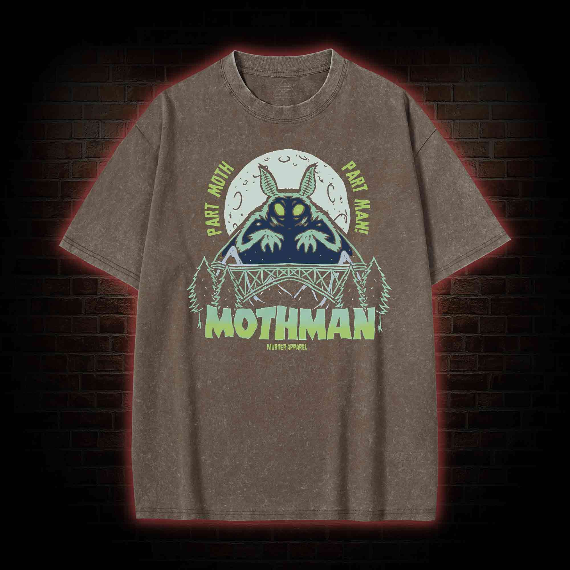 Part Moth Mothman Washed T-shirt