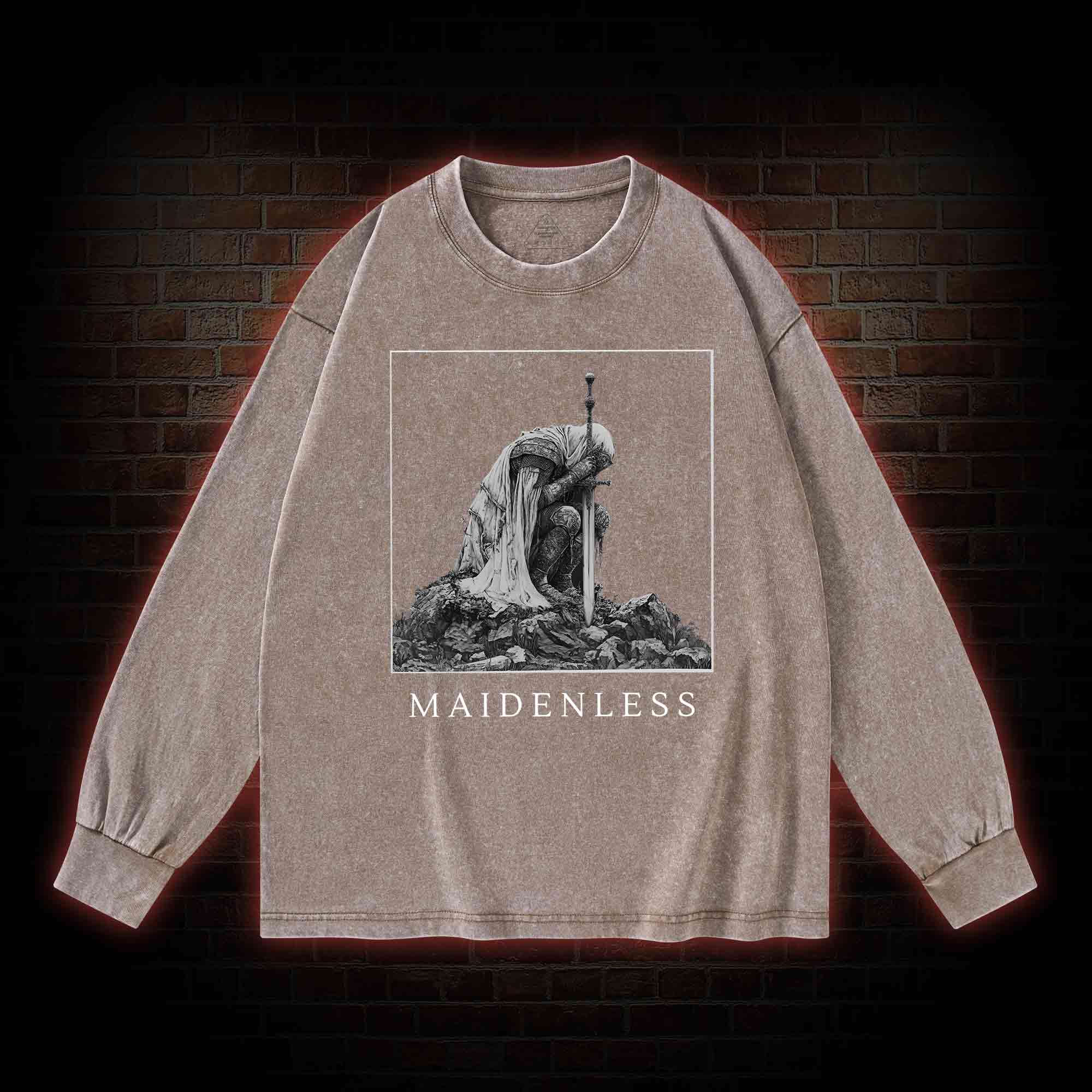 Maidenless Washed Long-Sleeve T-shirt