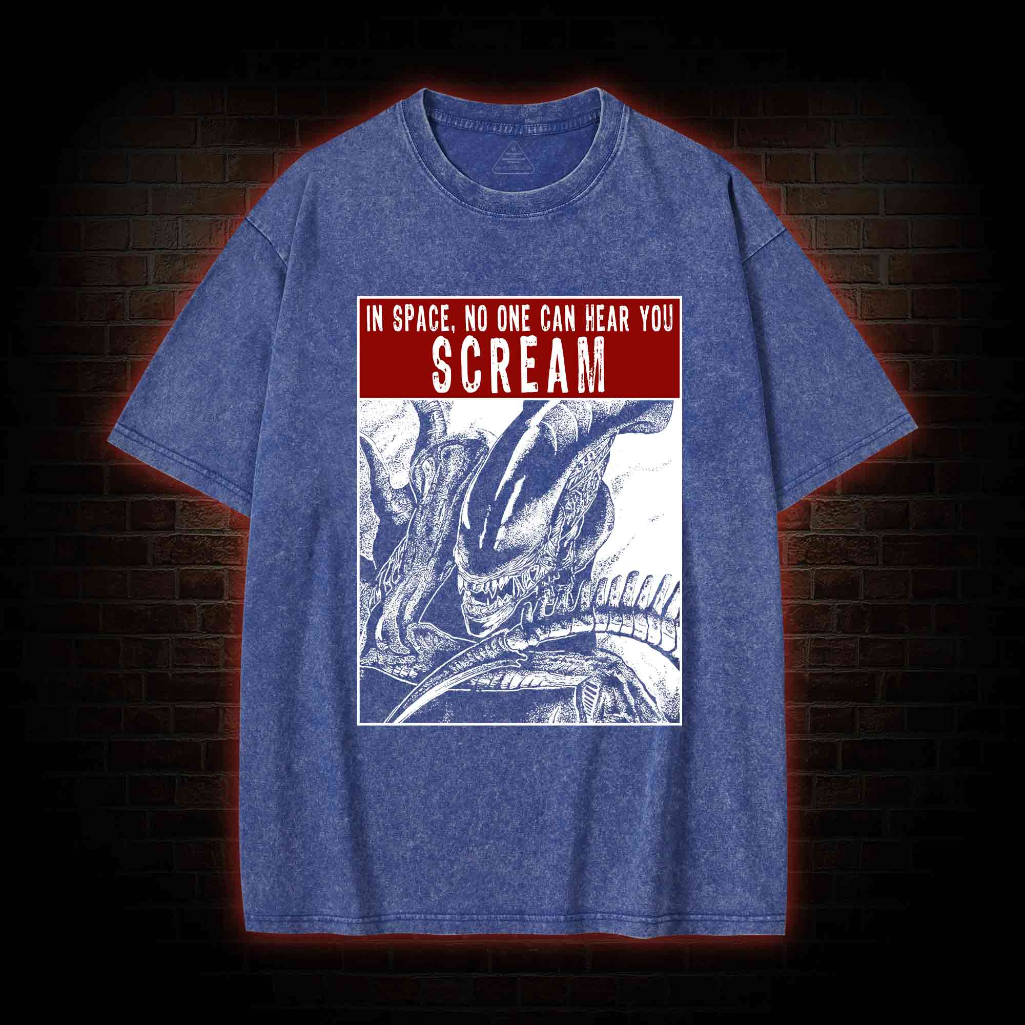 No One Can Hear Your Scream Washed T-shirt